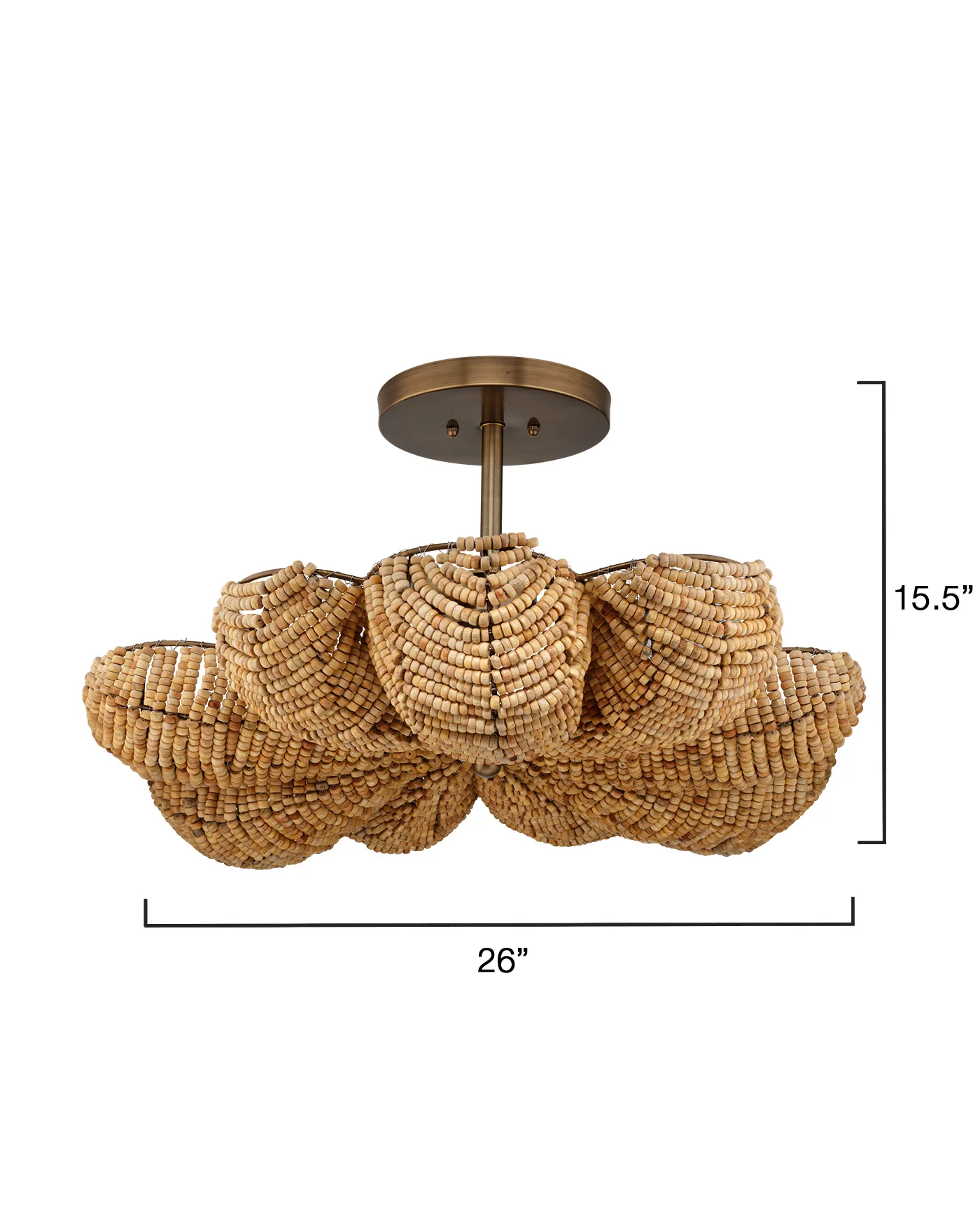Anguilla Semi-Flush Mount - Image 6