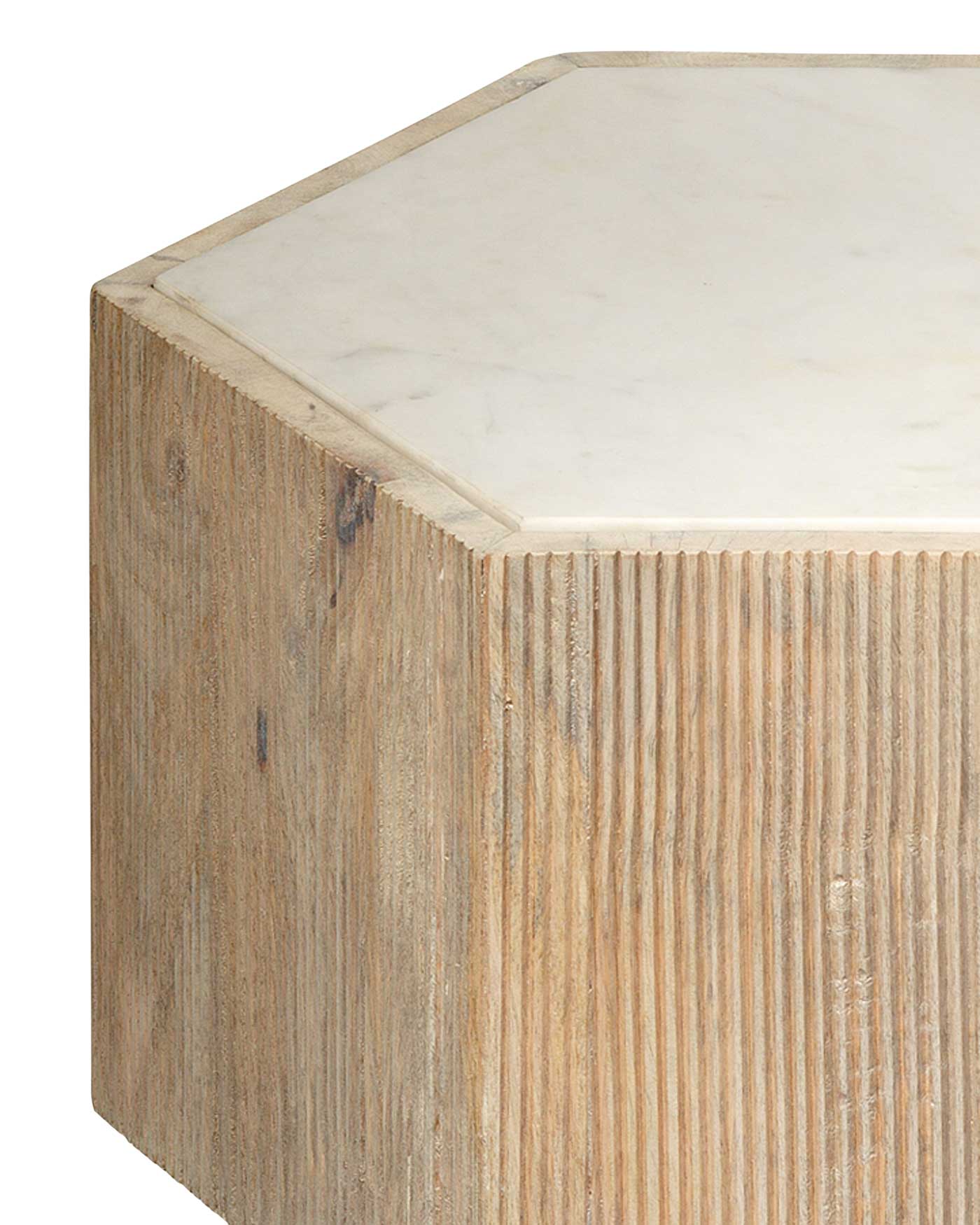Argan Hexagon Table - Small - Image 3