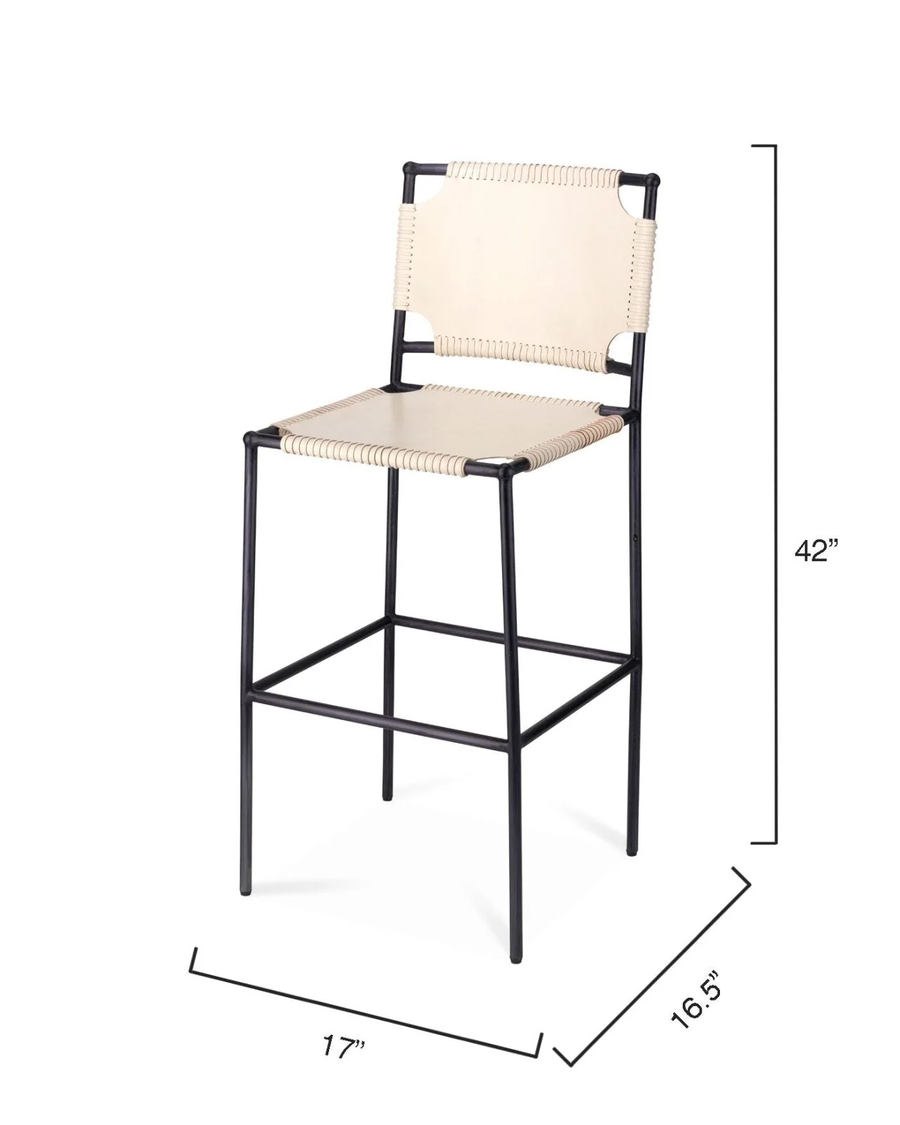 Asher Bar Stool - Image 6