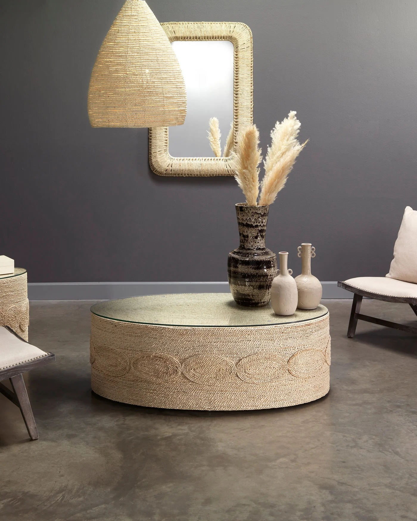 Barbados Oval Coffee Table - Image 2