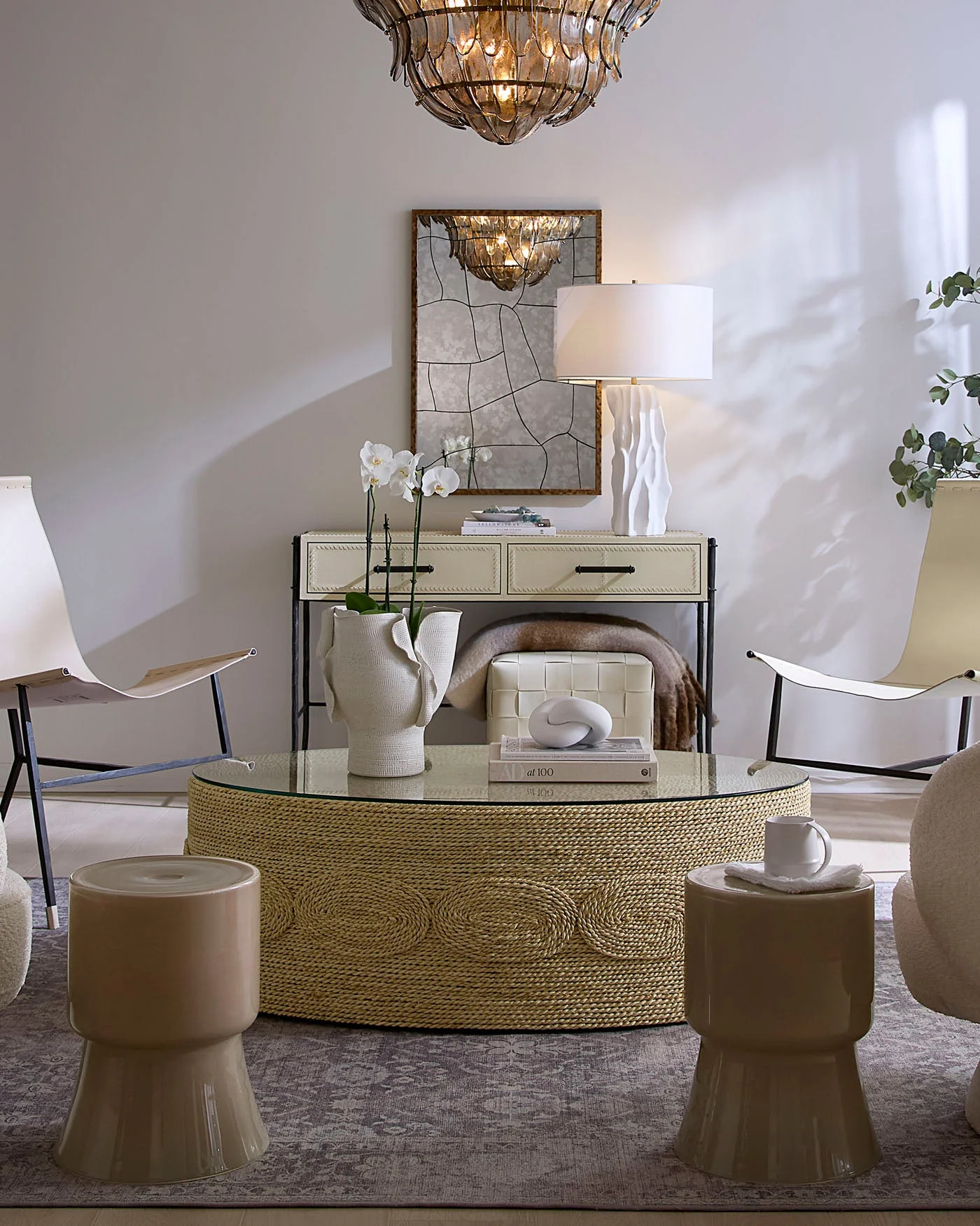 Barbados Oval Coffee Table - Image 3