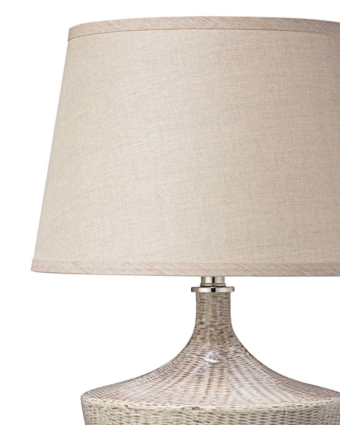 Basketweave Table Lamp - Image 3
