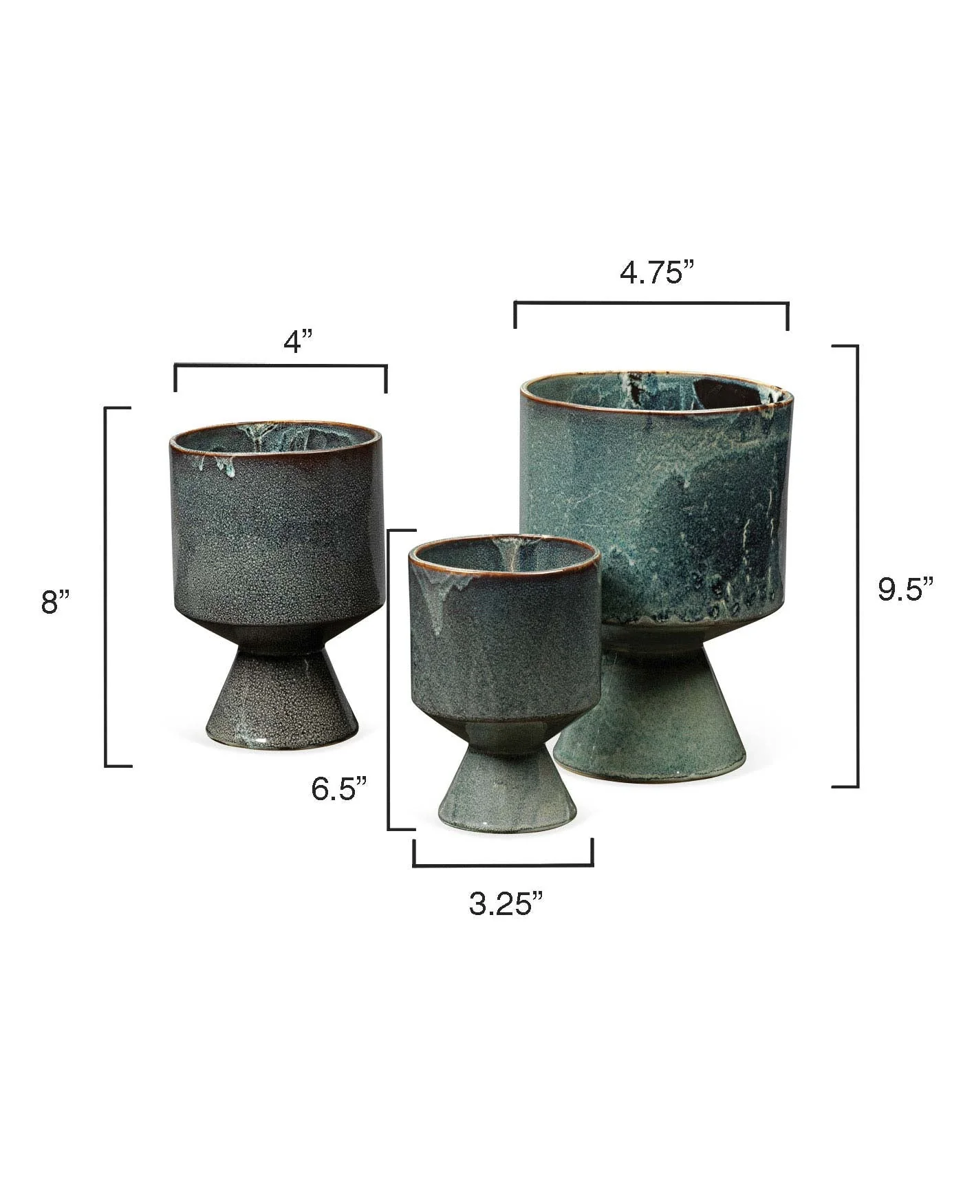 Berkeley Pots (Set Of 3) - Image 4