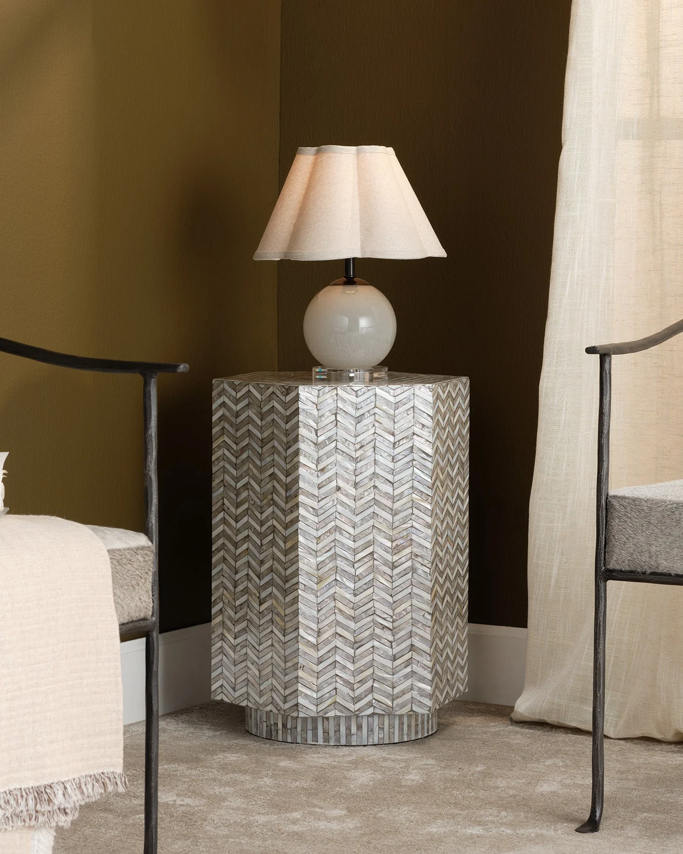 Brando Hexagon Side Table - Image 2