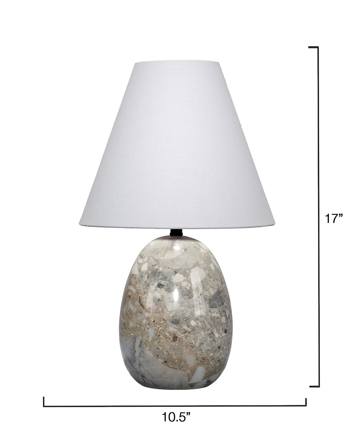 Capsule Table Lamp - Travertine - Image 5
