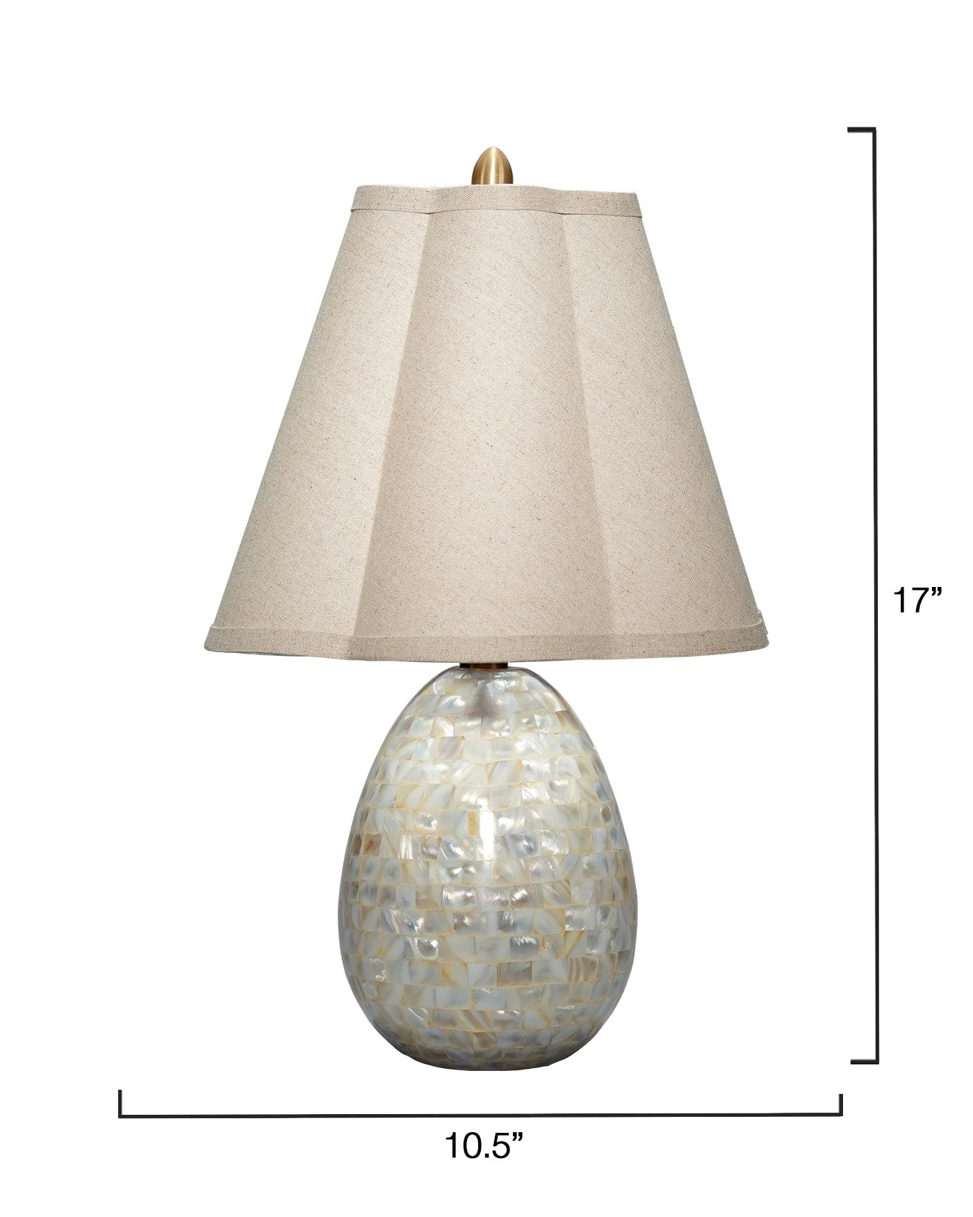 Capsule Table Lamp - Mother of Pearl - Image 5