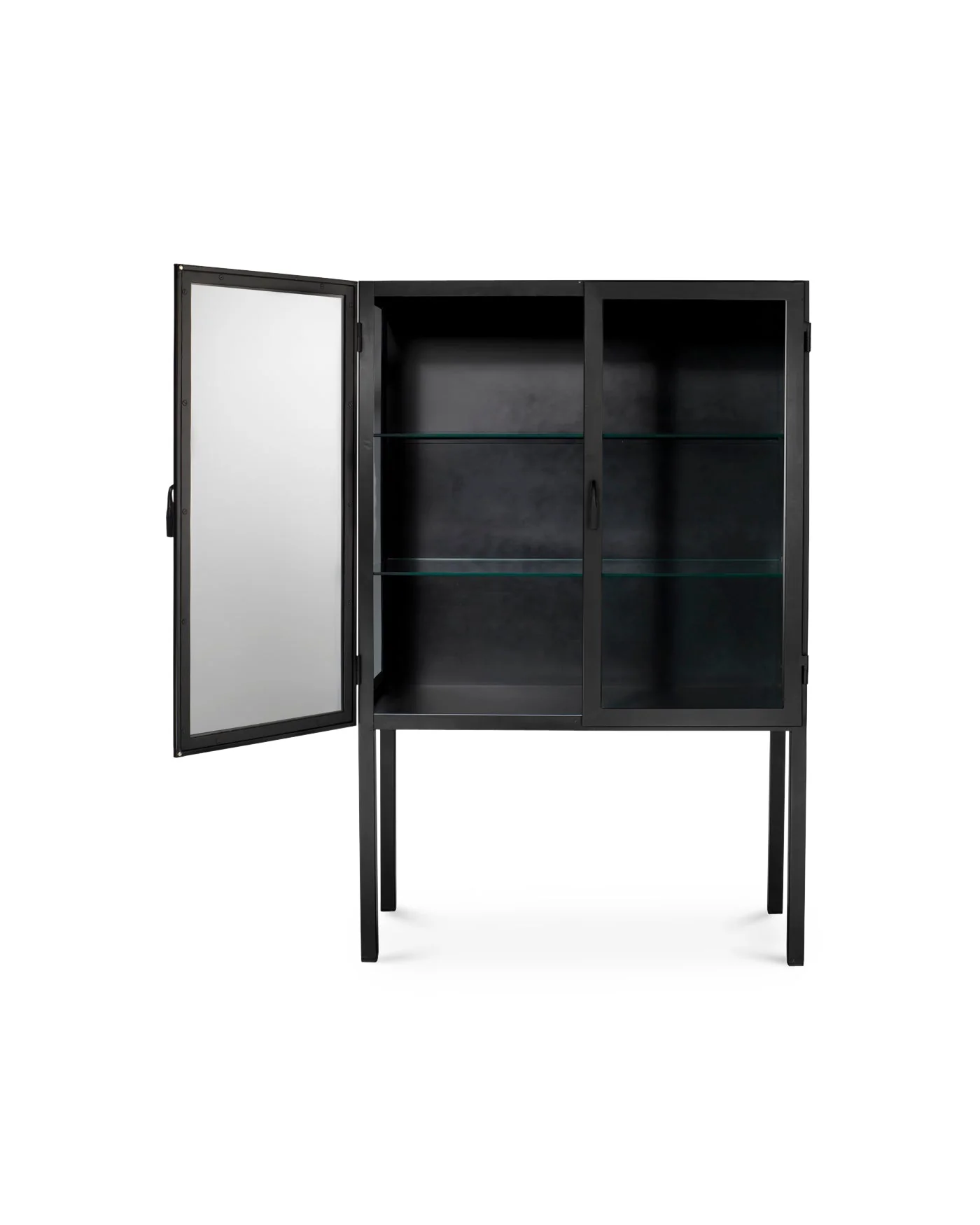 Chauncey Wide Curio Bar Cabinet - Image 5