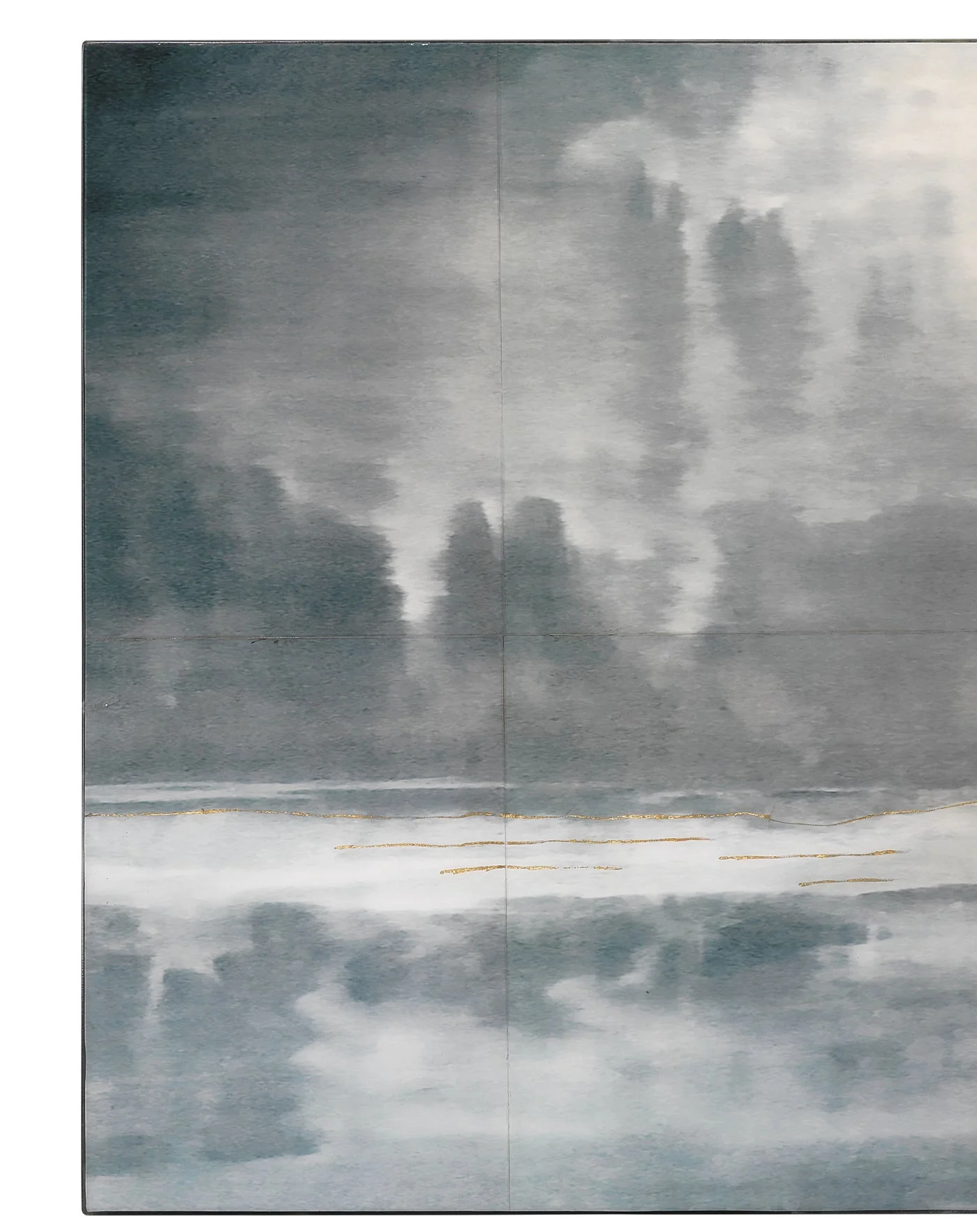 Cloudscape Wall Art Blue - Image 3