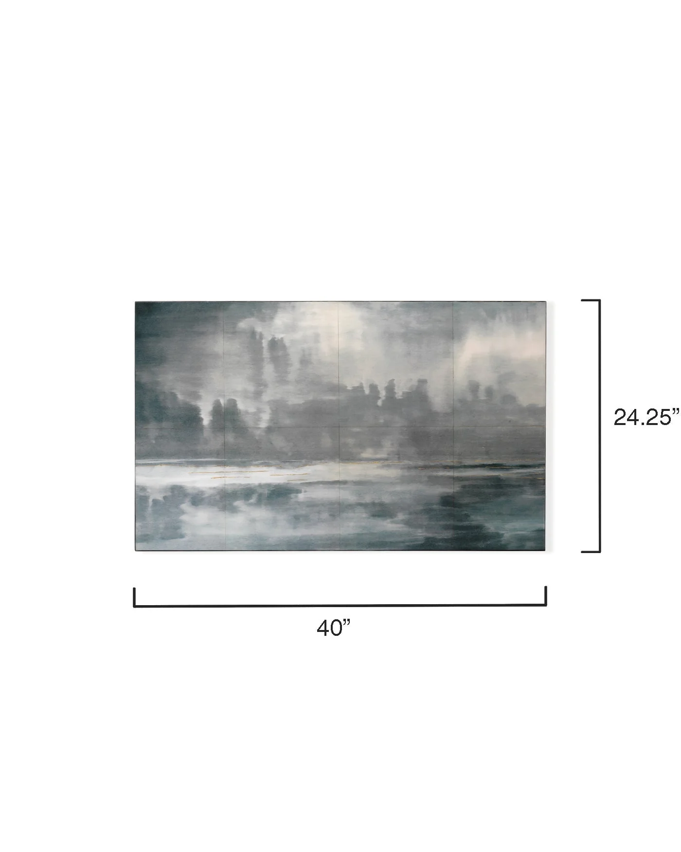 Cloudscape Wall Art Blue - Image 4