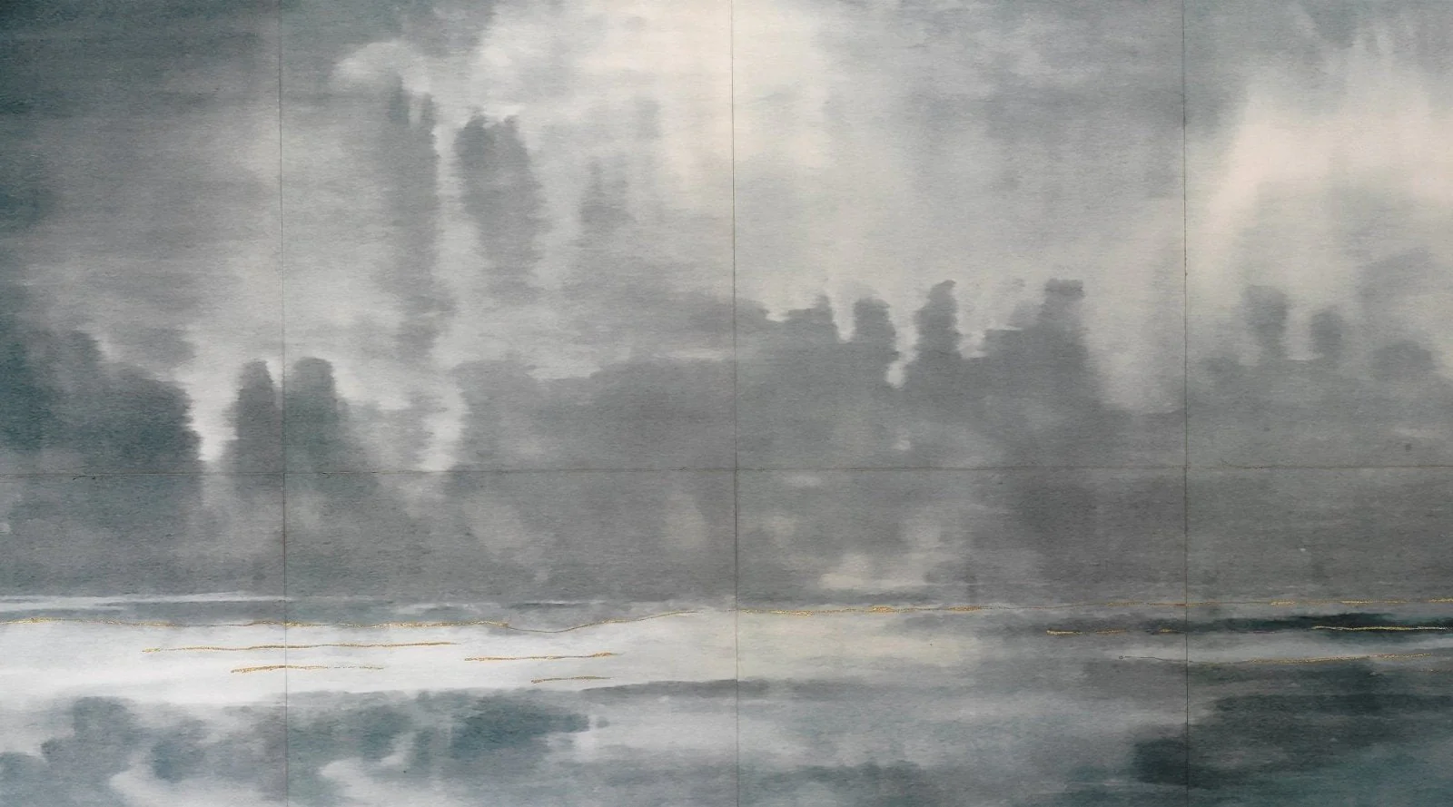 Cloudscape Wall Art Blue - Image 6