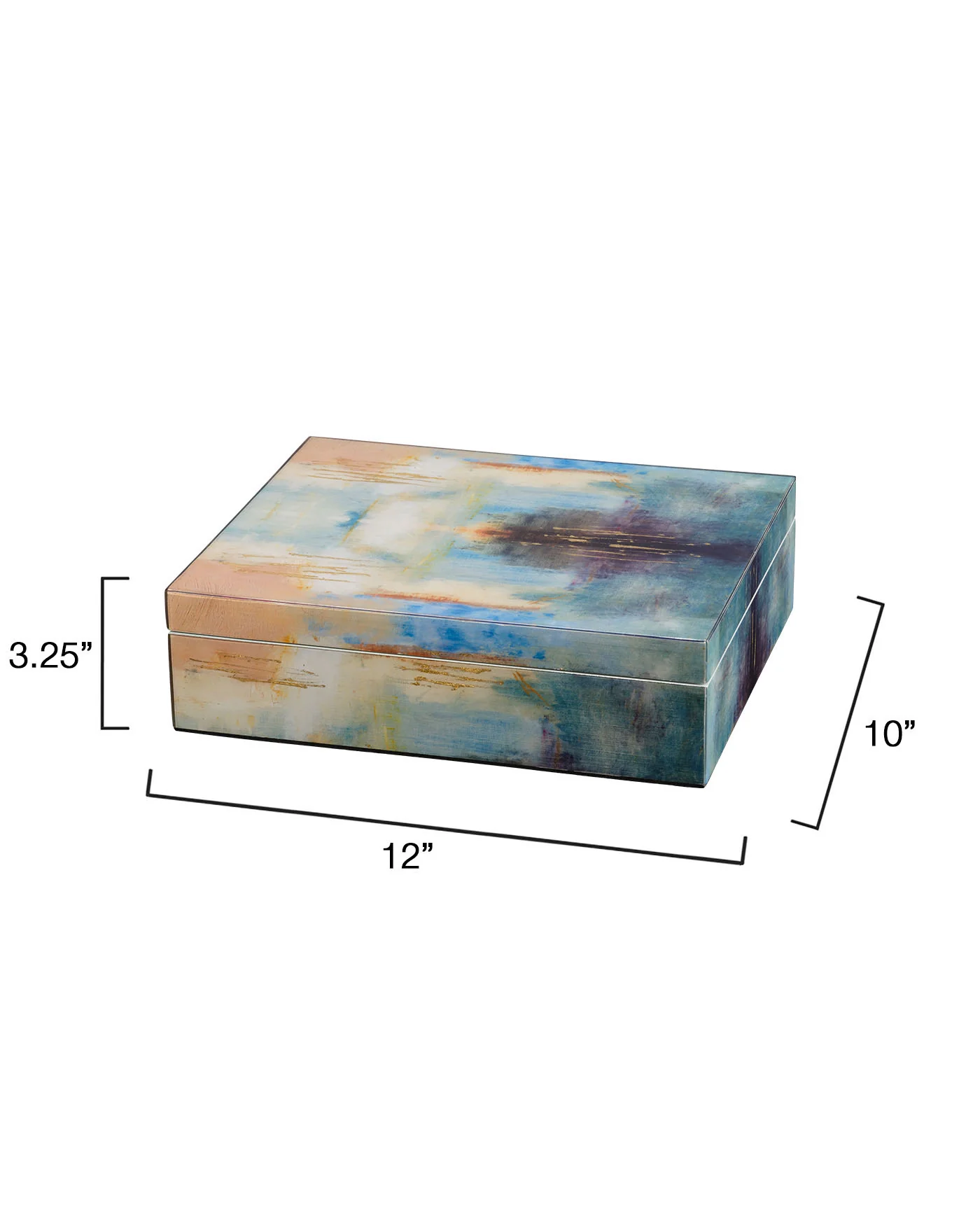 Colorwash Lacquered Box - Image 6