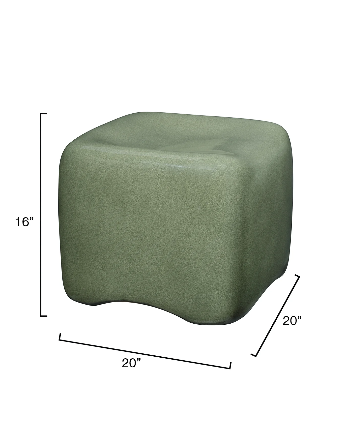 Cushion Concrete Stool - Image 4