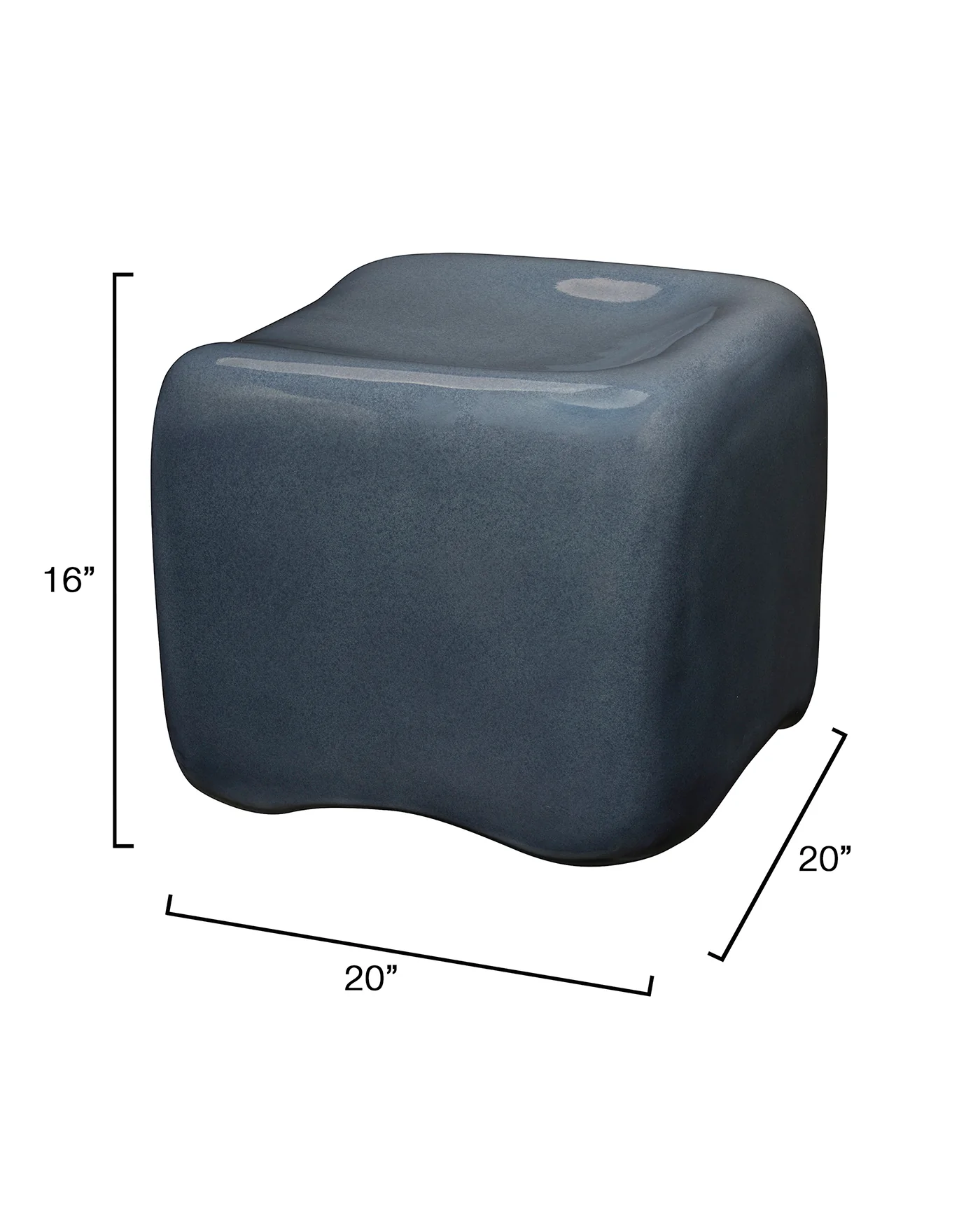 Cushion Concrete Stool - Image 4