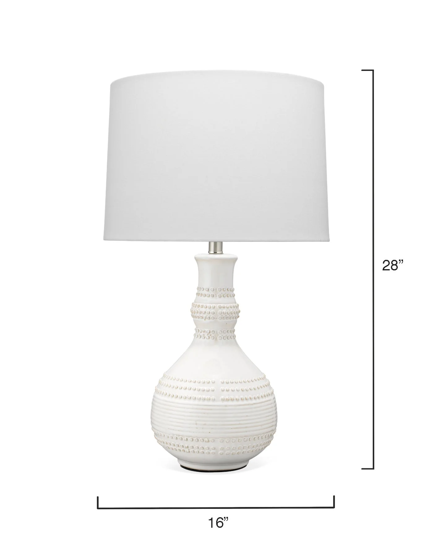 Droplet Table Lamp - White - Image 5