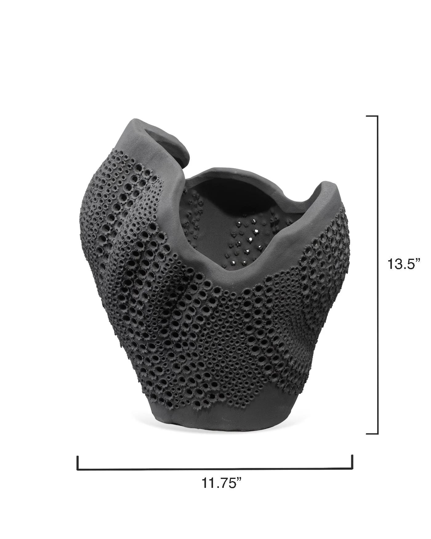 Eclipse Vase - Black - Image 5