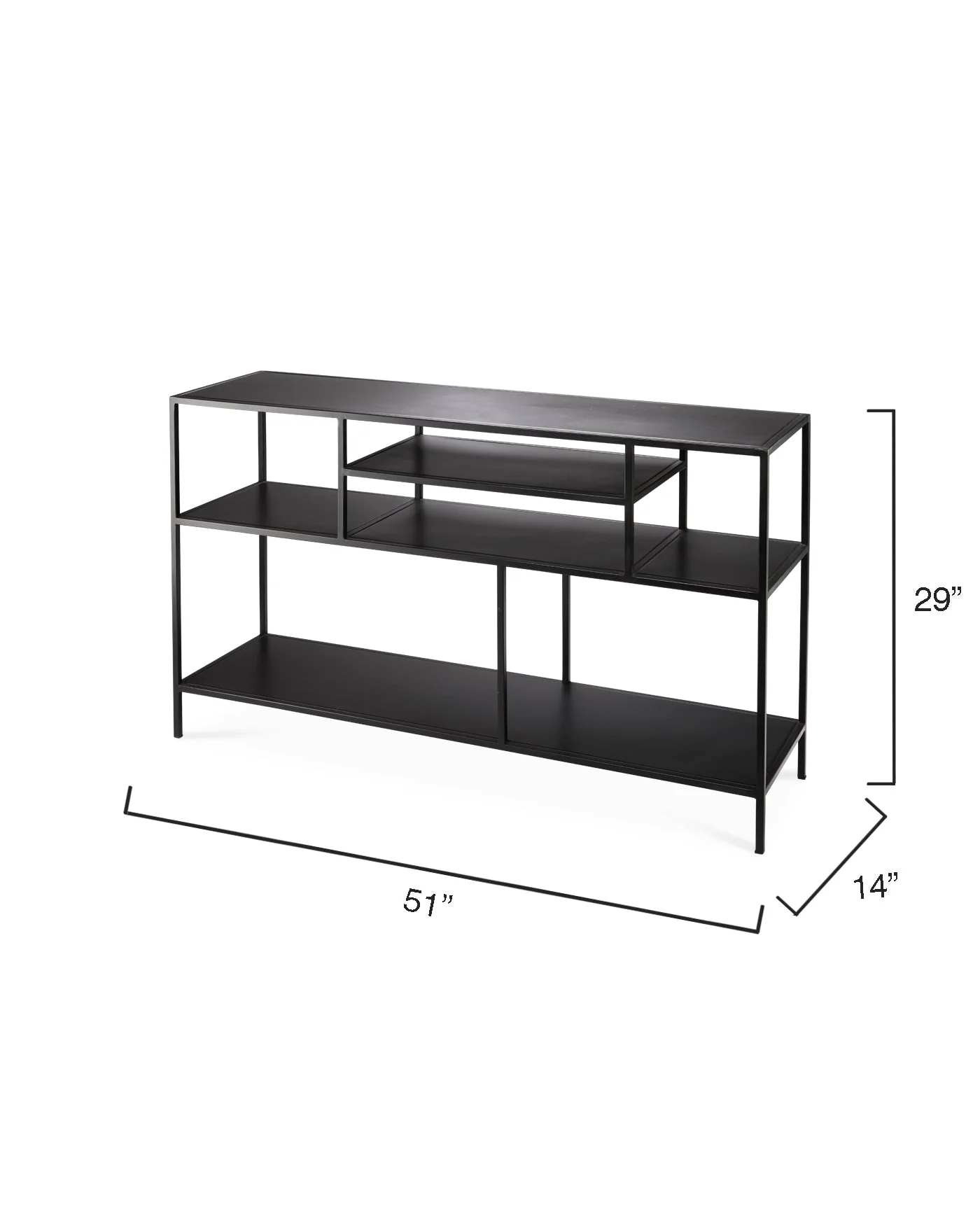 Element Shelved Console Table - Image 5