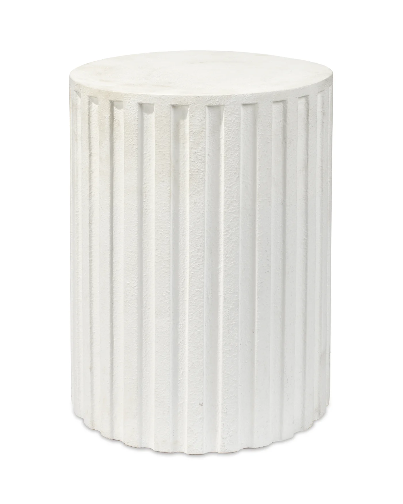 Fluted Column Side Table