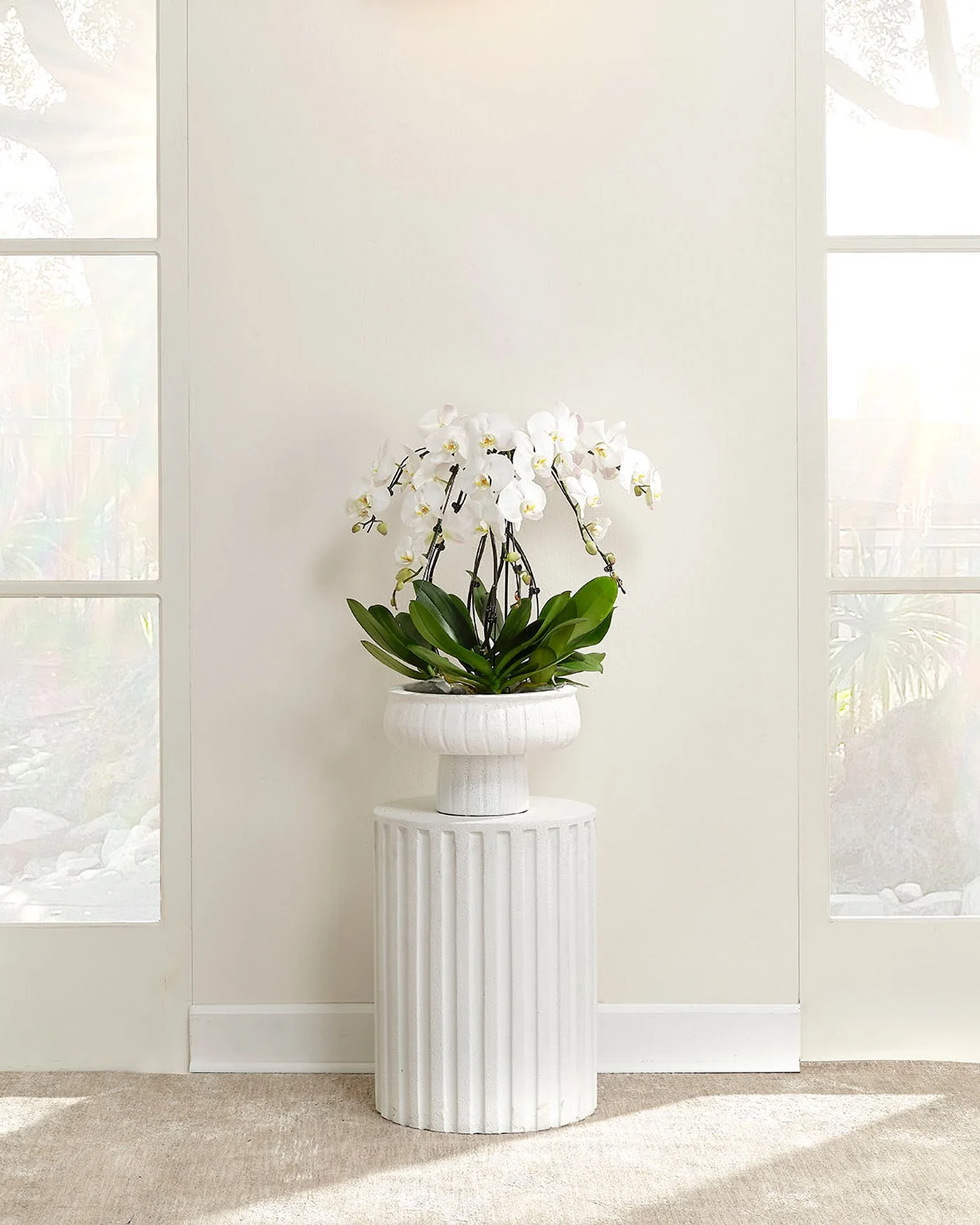 Fluted Column Side Table - Image 2