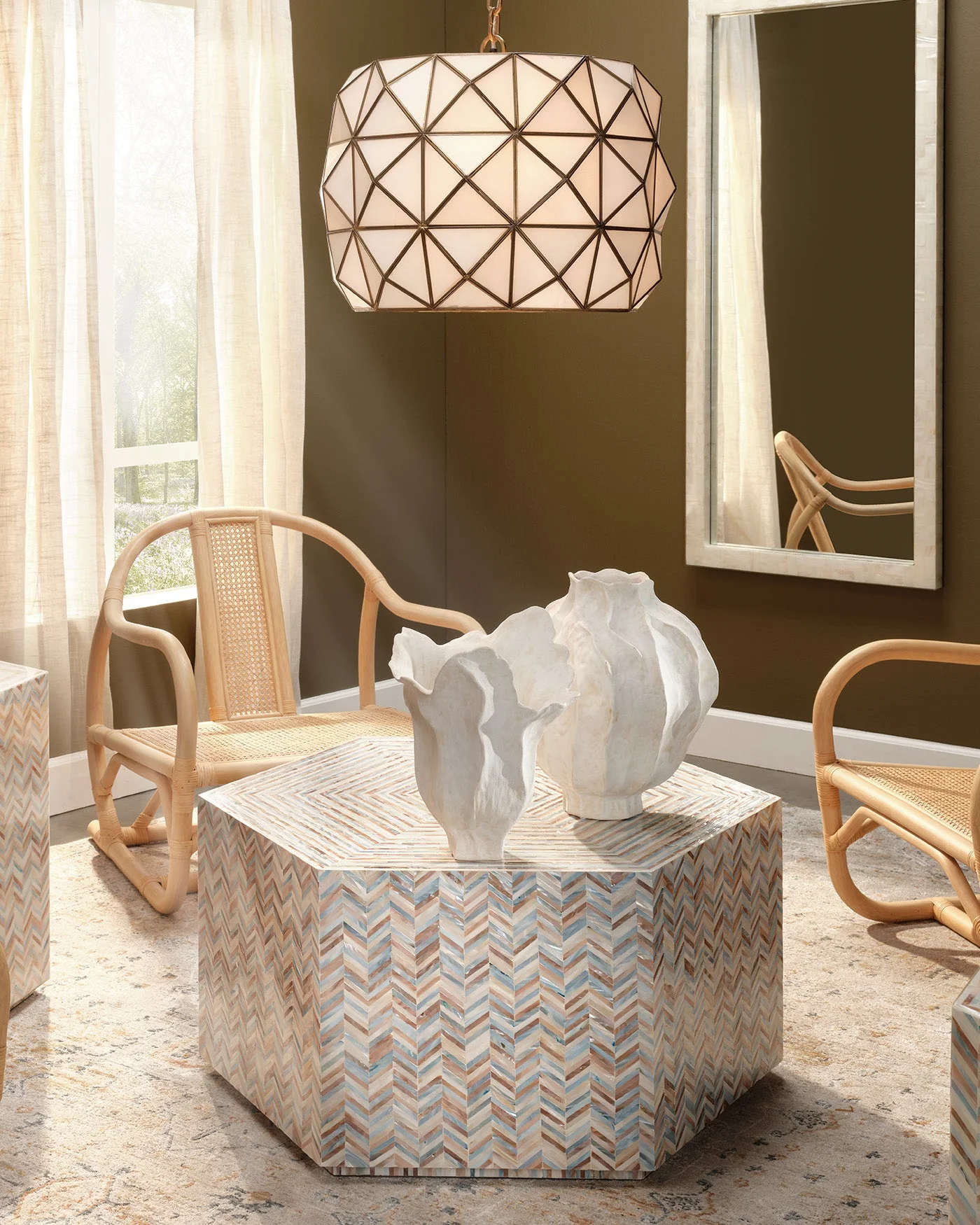 Hepburn Hexagon Coffee Table - Image 2