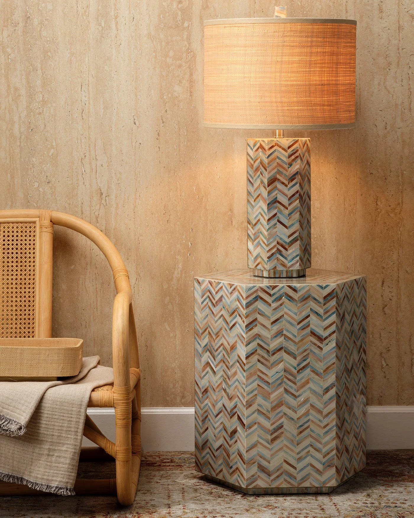 Hepburn Hexagon Side Table - Image 2