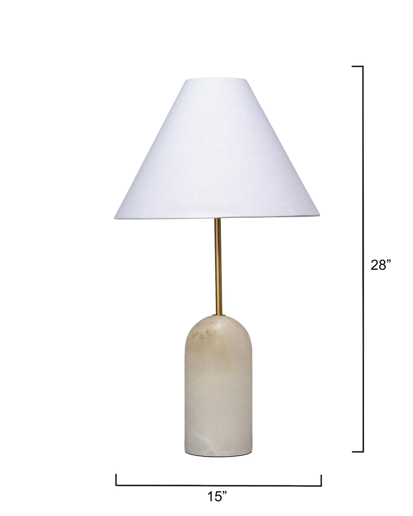 Holt Table Lamp - Alabaster - Image 5