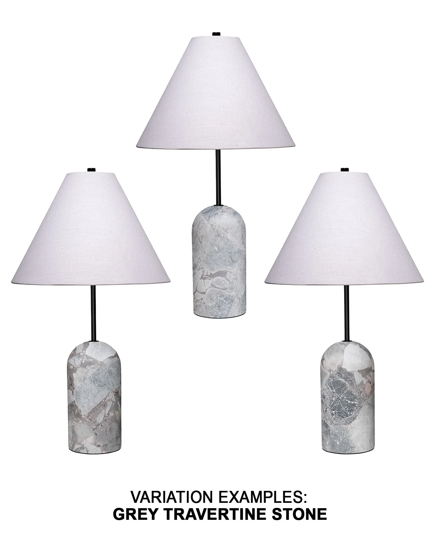 Holt Table Lamp - Grey - Image 6