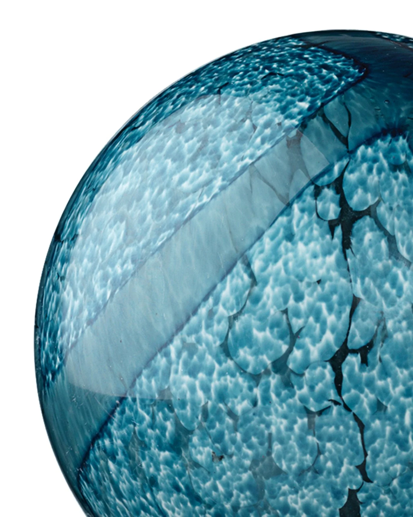 Indigo Cosmos Glass Spheres (Set Of 2) - Image 3