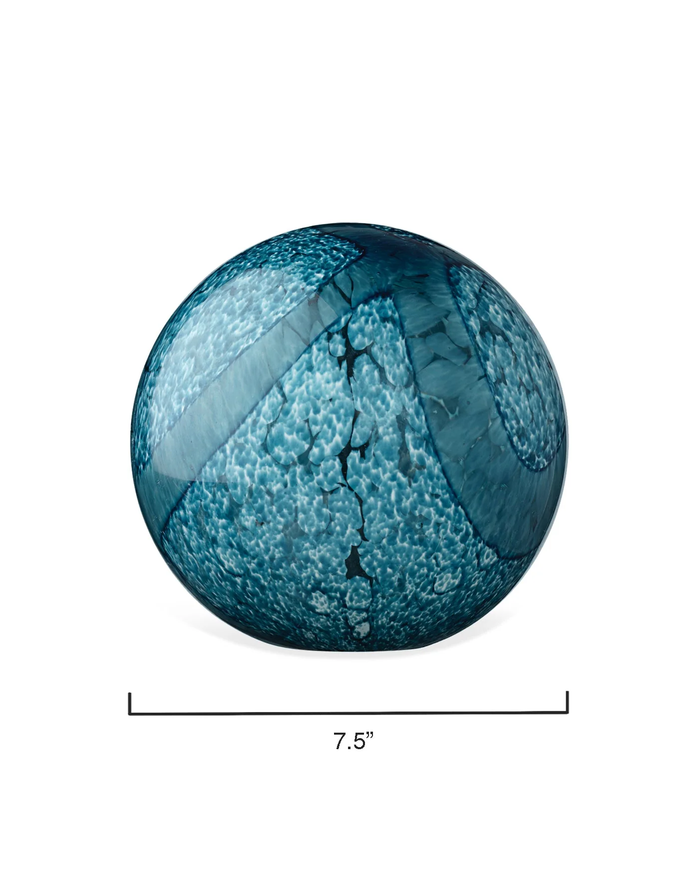 Indigo Cosmos Glass Spheres (Set Of 2) - Image 5