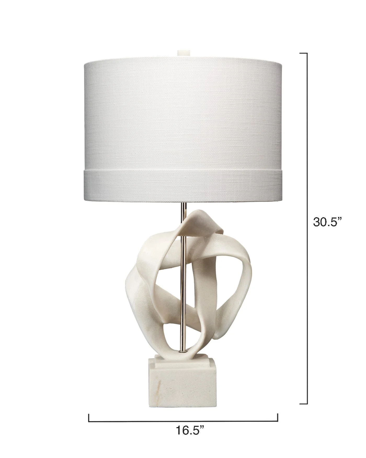 Intertwined Table Lamp - White - Image 4