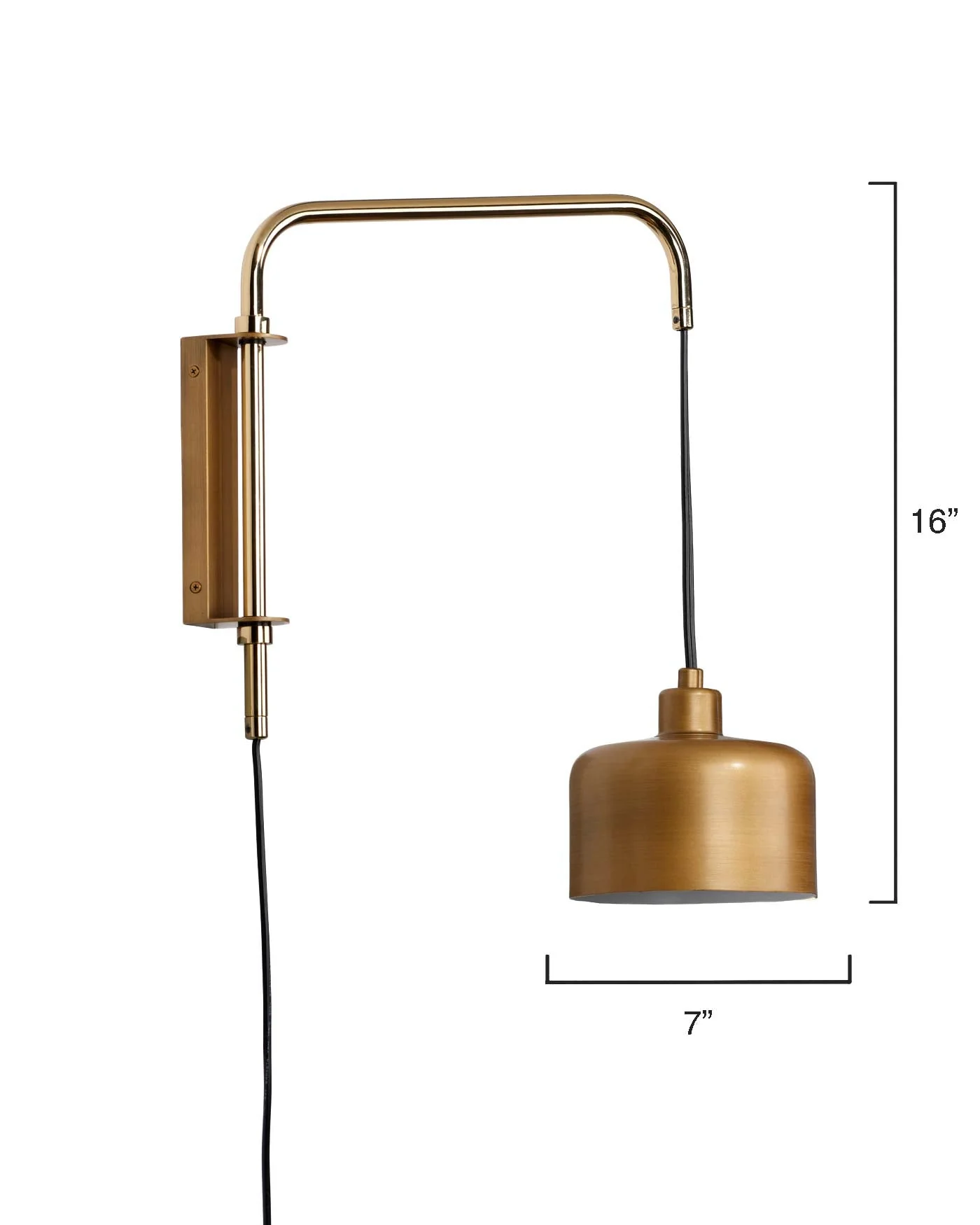 Jeno Swing Arm Wall Sconce - Image 6