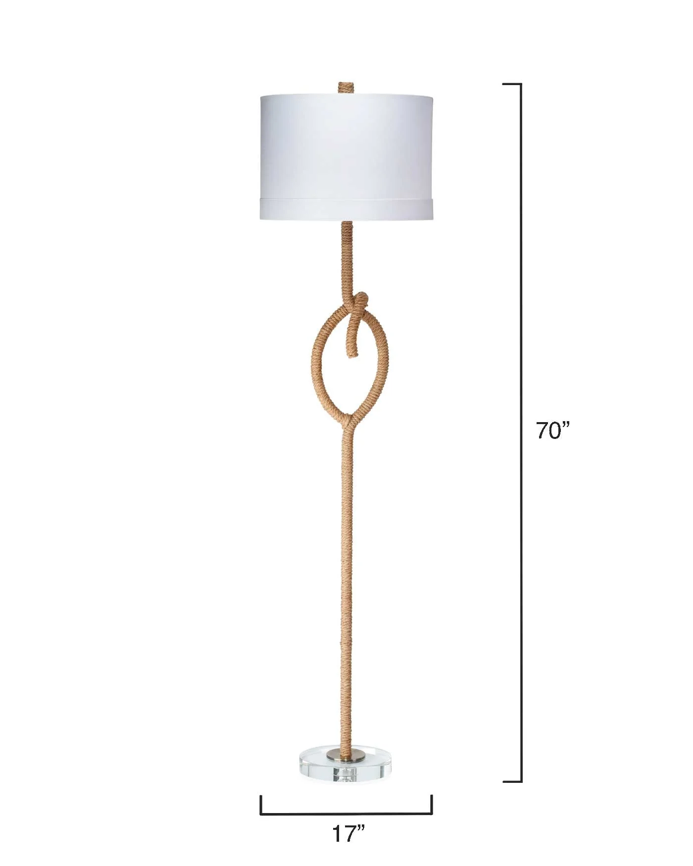 Knot Floor Lamp - Natural - Image 5