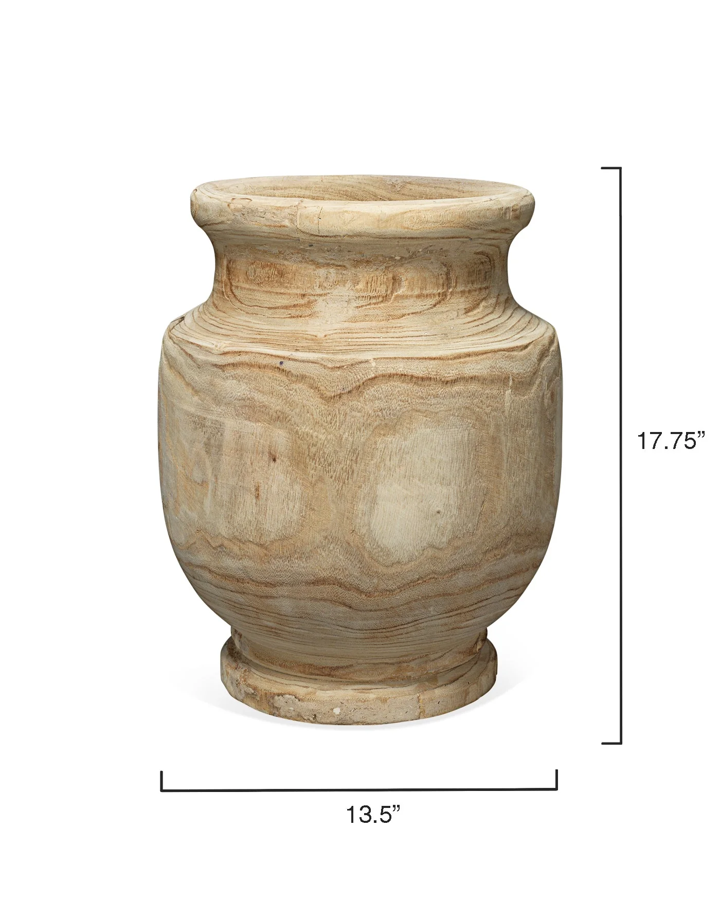 Laguna Wooden Vase - Image 4