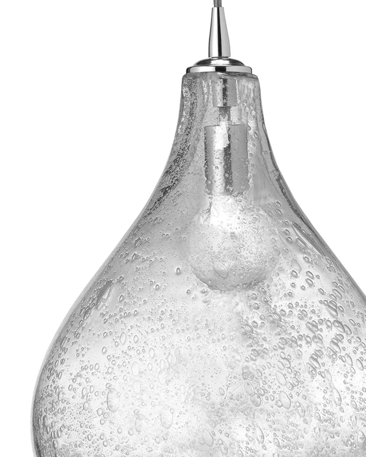 Large Curved Pendant - Clear - Image 3
