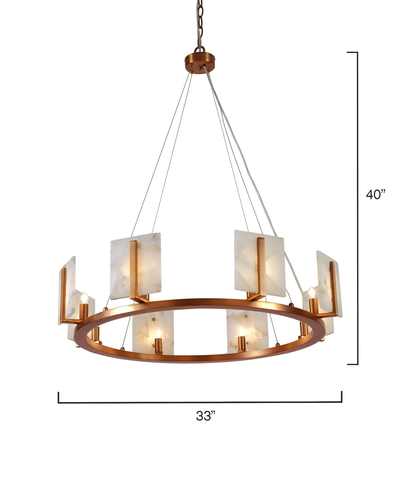 Large Halo Chandelier - Image 3