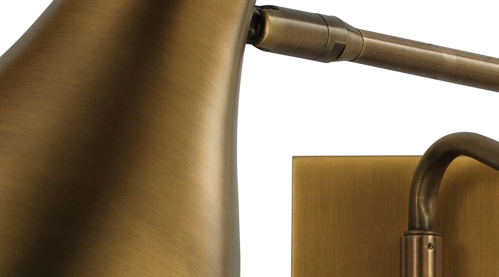 Lenz Swing Arm Sconce - Brass - Image 7