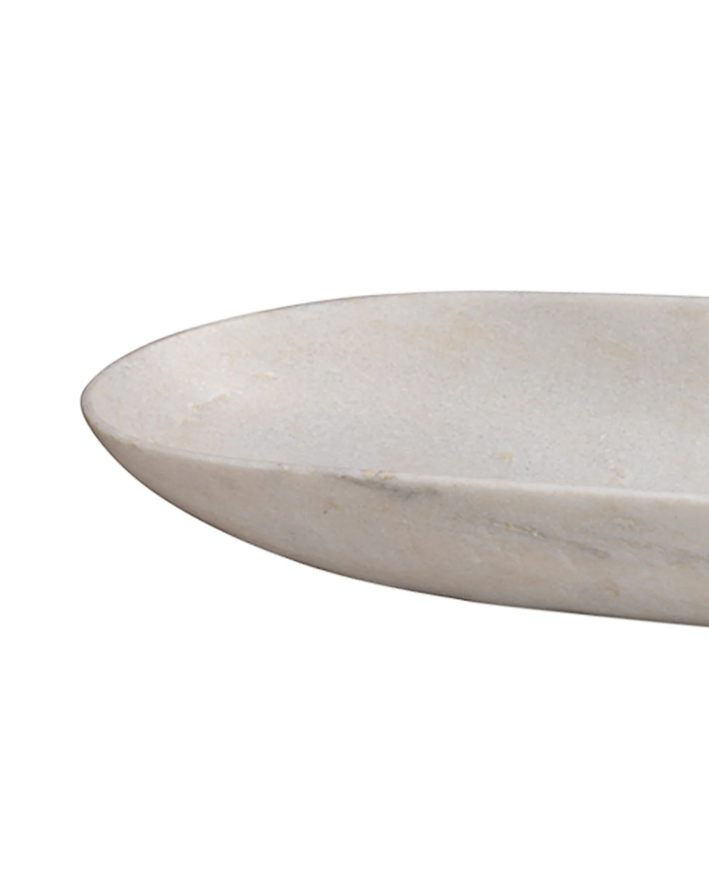 Long Oval Bowl White - Image 3