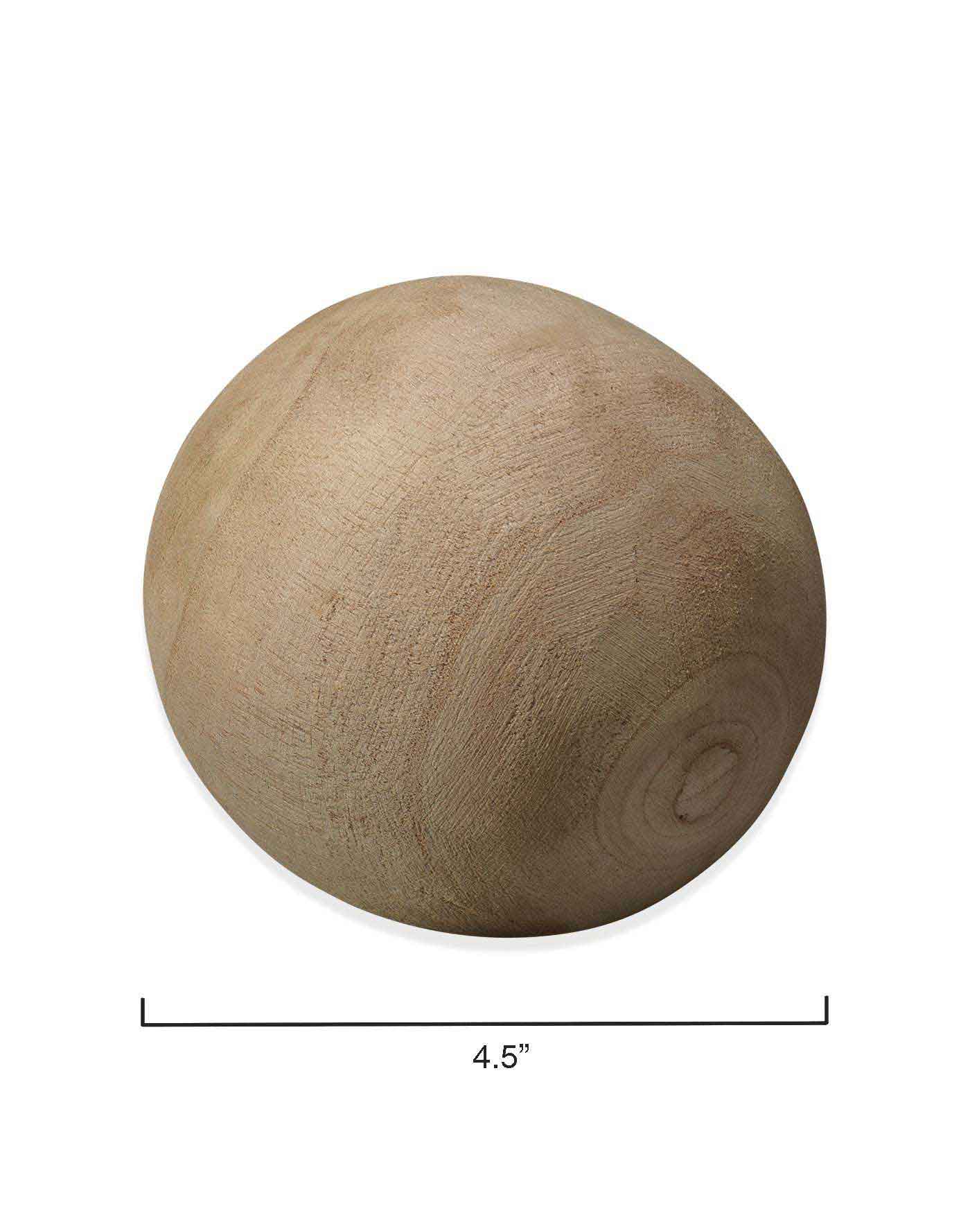 Malibu Wood Balls (Set Of 3) - Image 6