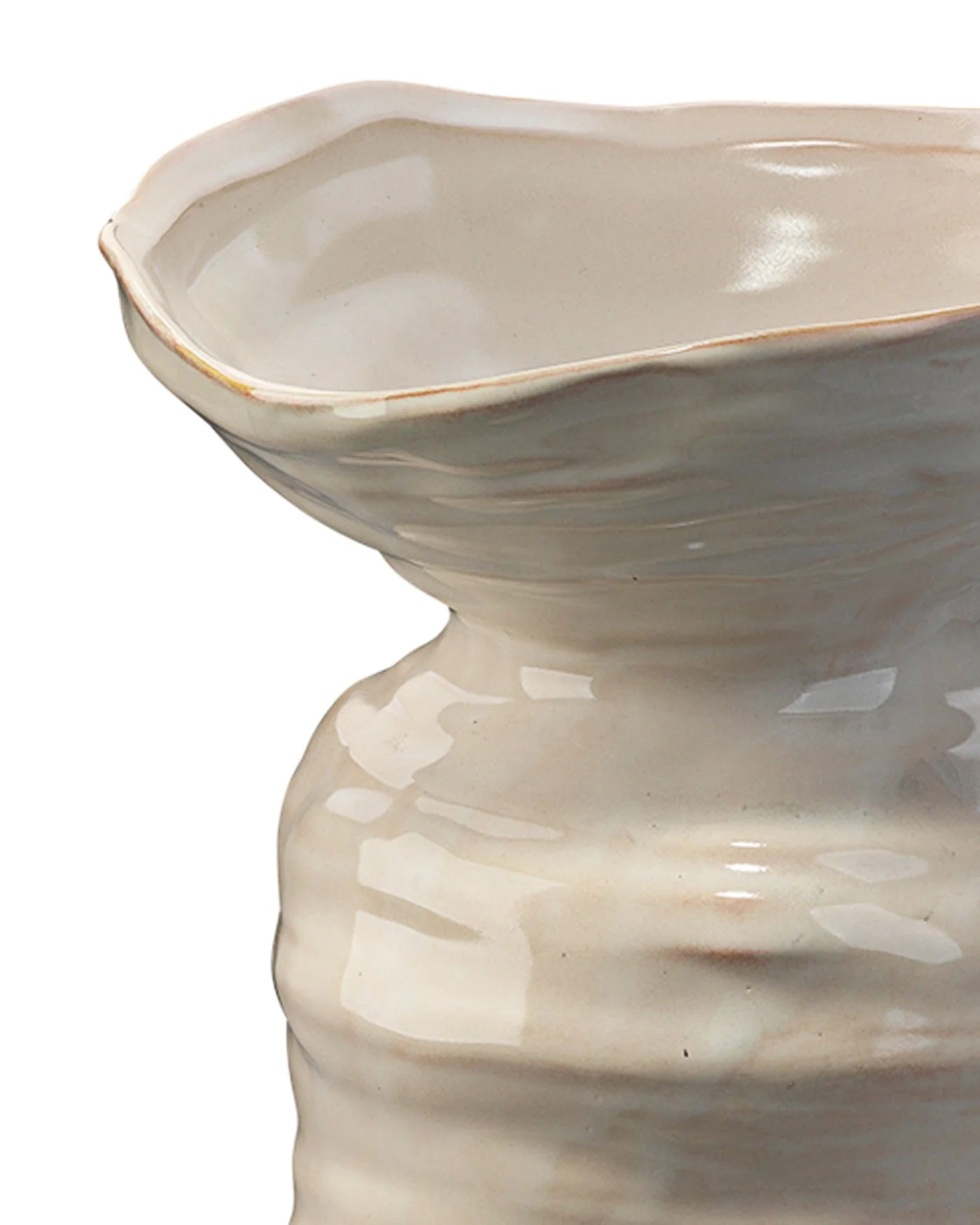 Marine Vase Pearl Cream - Medium - Image 3