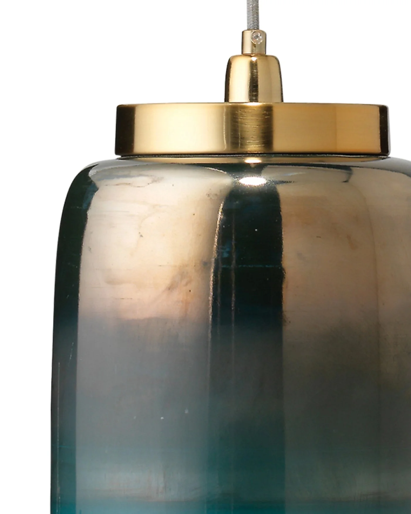 Medium Vapor Pendant - Aqua - Image 3
