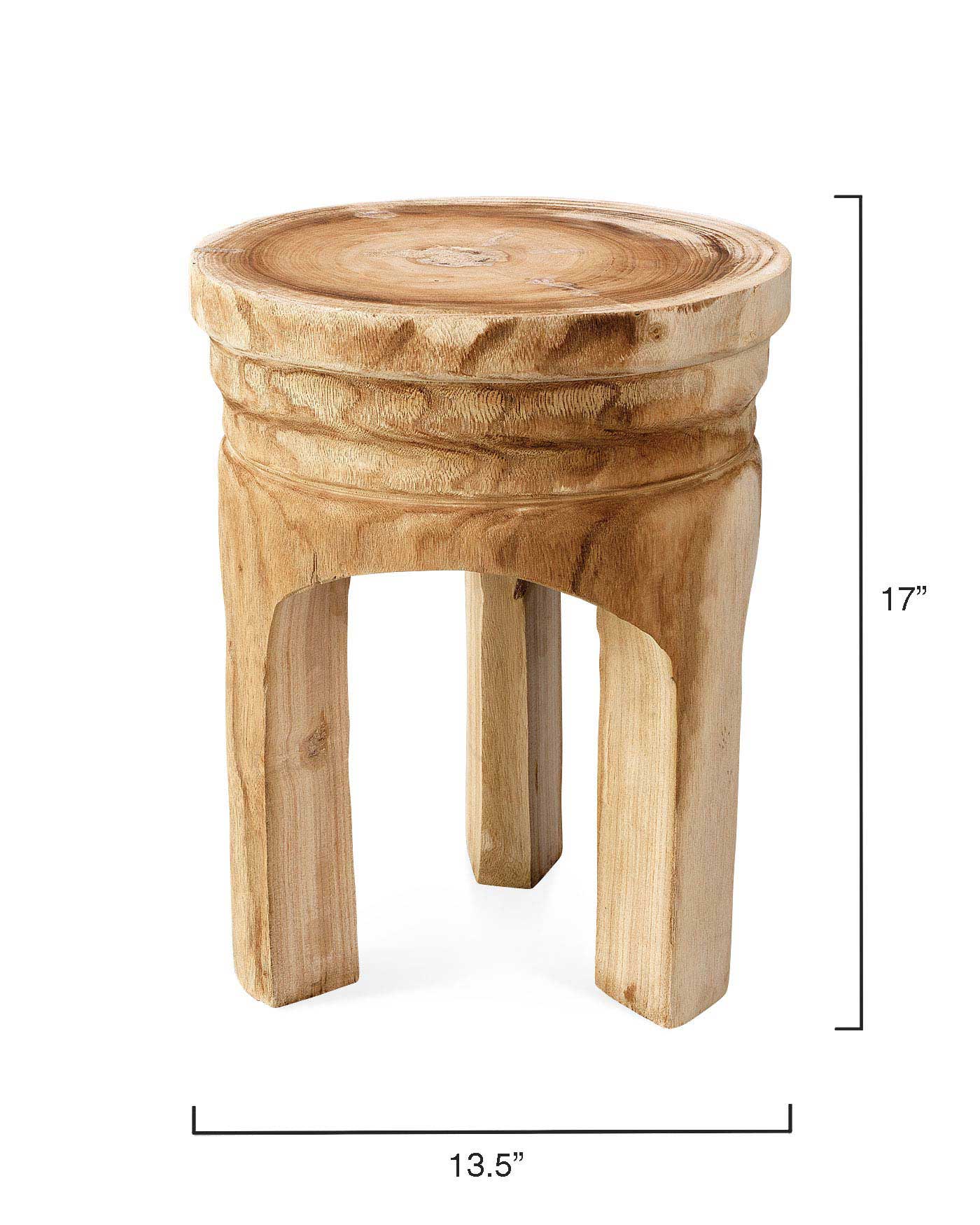 Mesa Wooden Side Table - Image 4