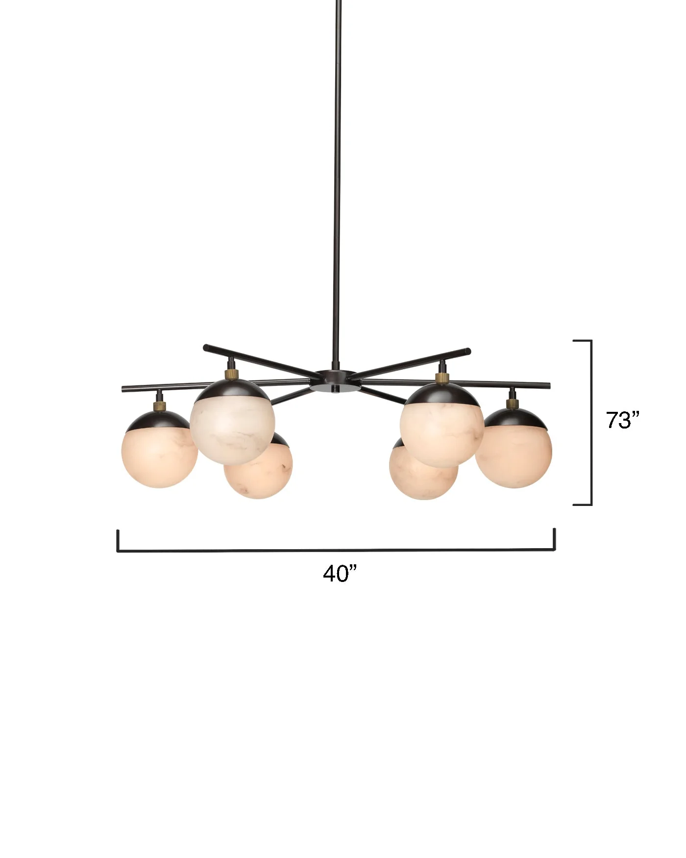 Metro 6-Light Chandelier - Image 7