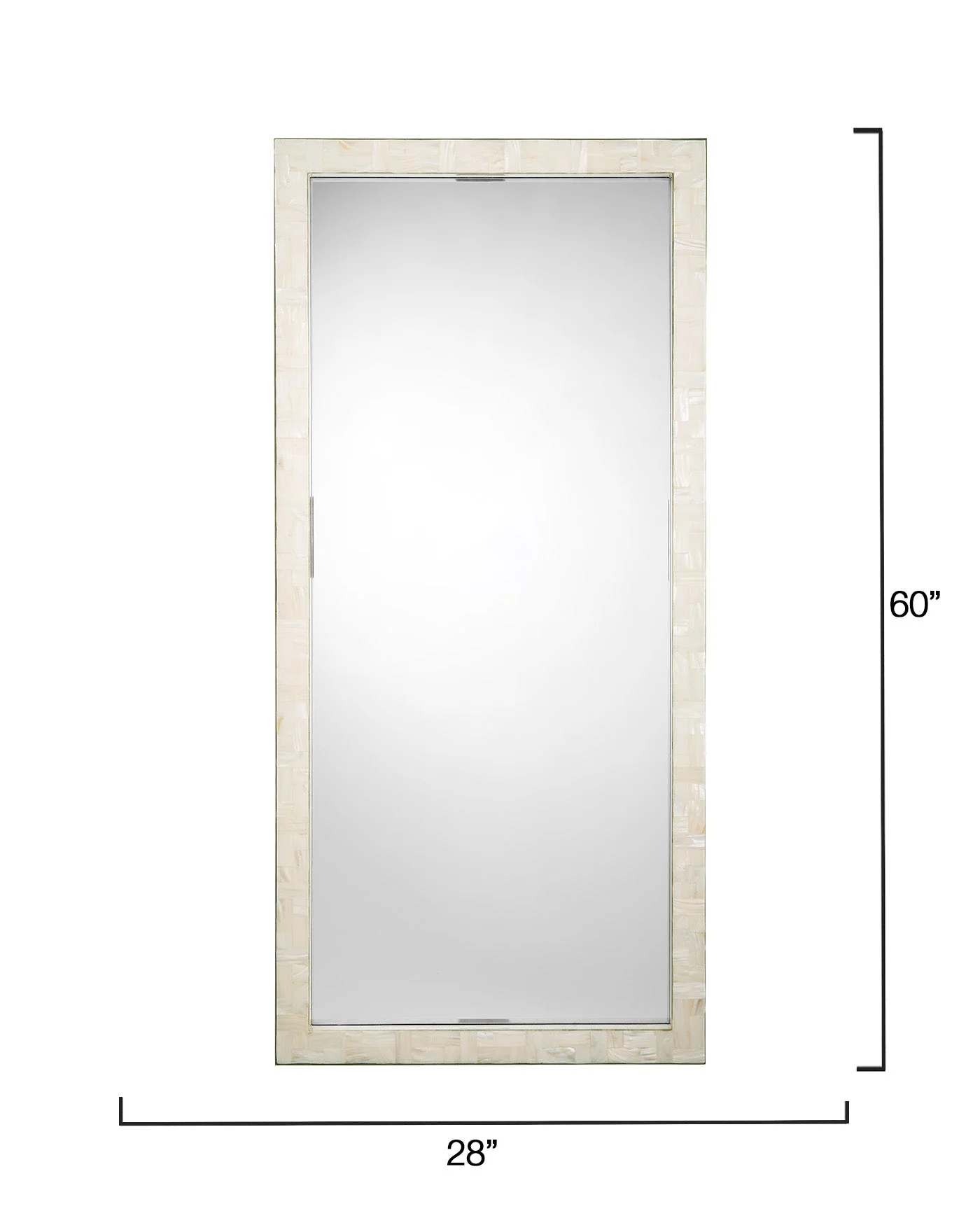 Monroe Rectangle Floor Mirror - Image 5