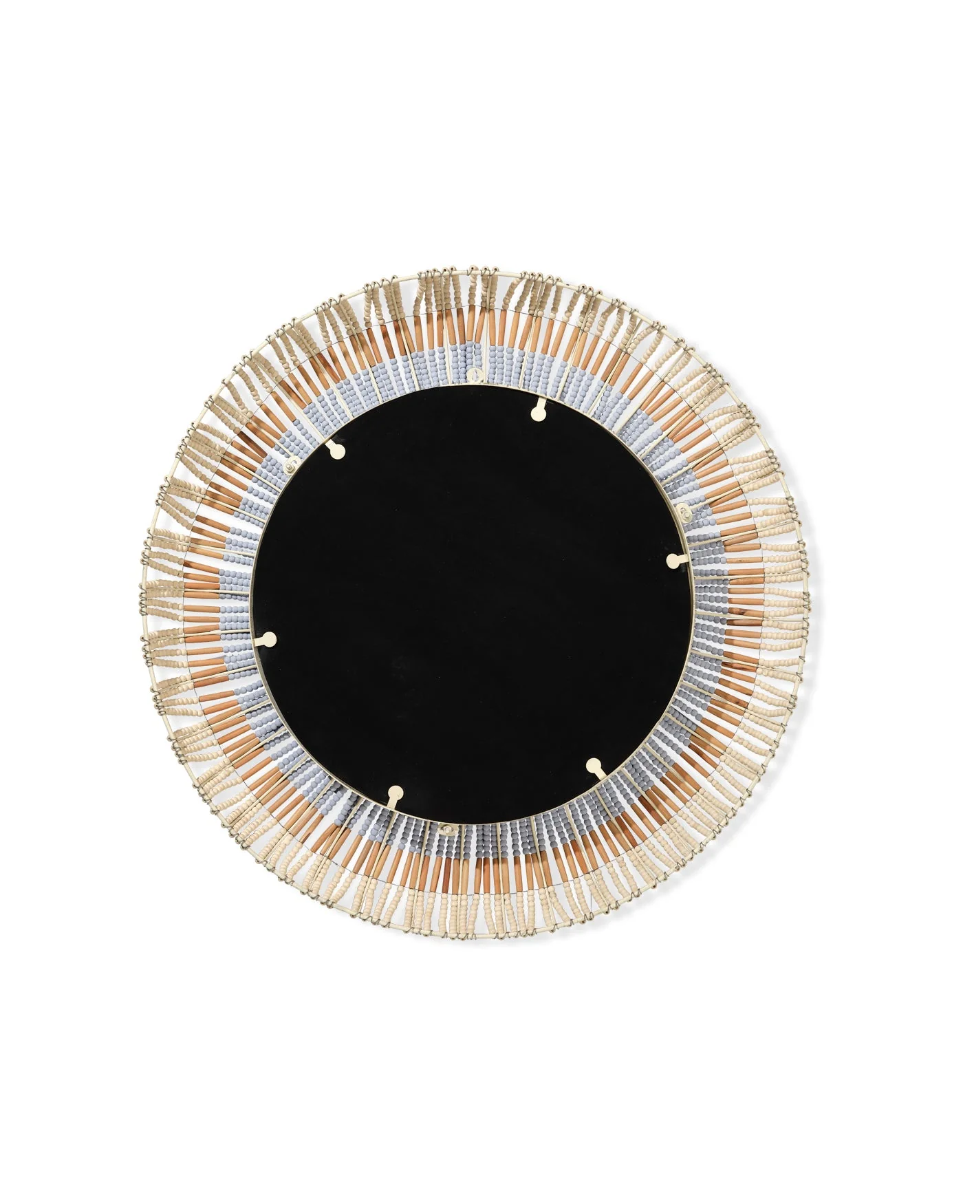 Native Beaded Mirror - Image 3