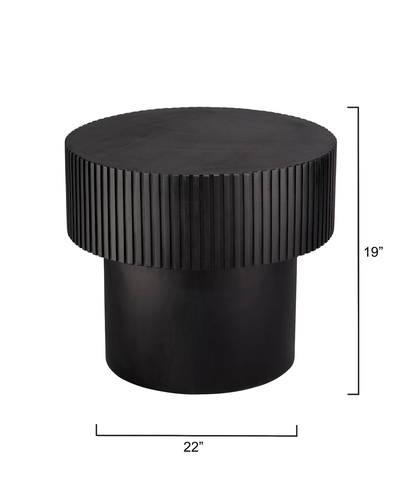 Notch Round Side Table - Image 5