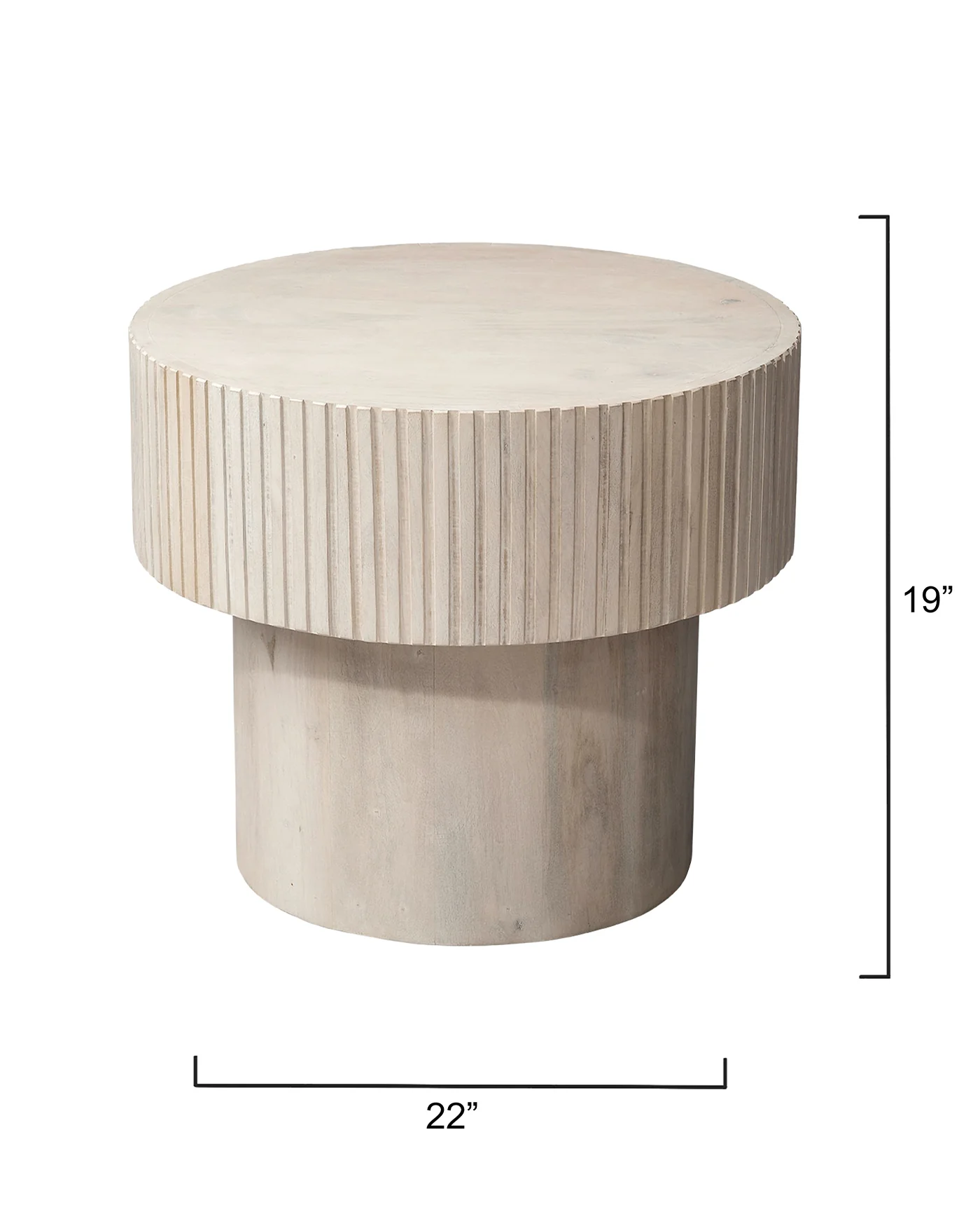 Notch Round Side Table - Image 5