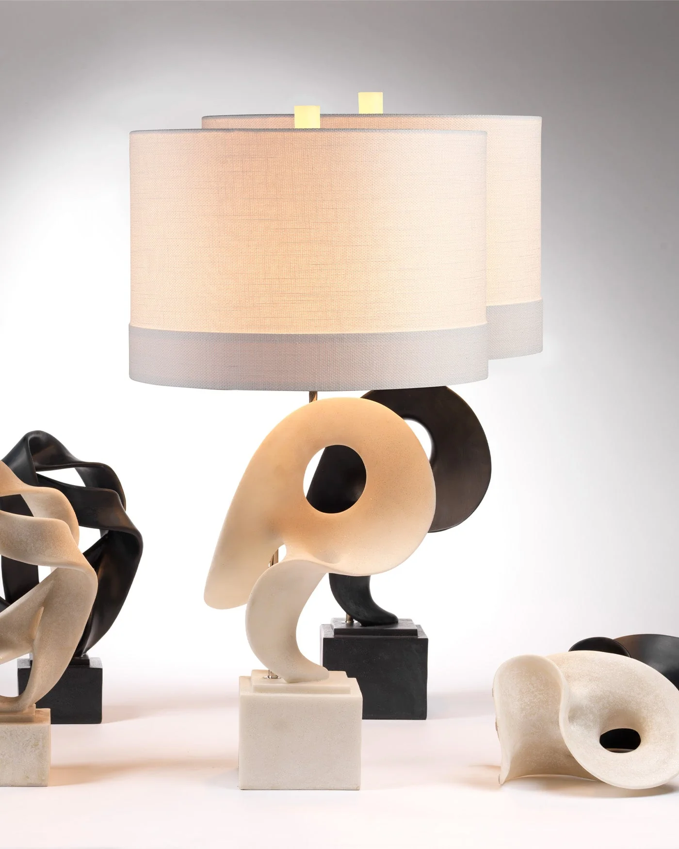 Obscure Table Lamp - White - Image 2