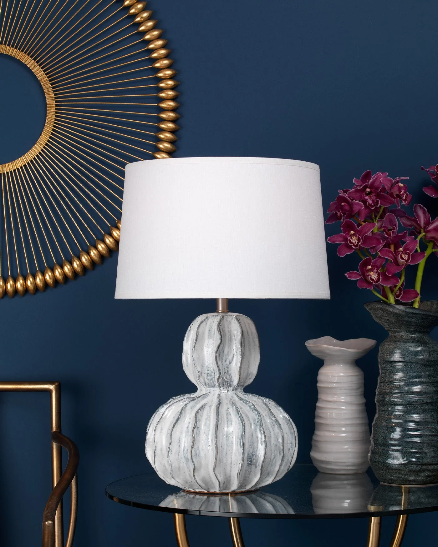 Oceane Gourd Table Lamp - Image 2