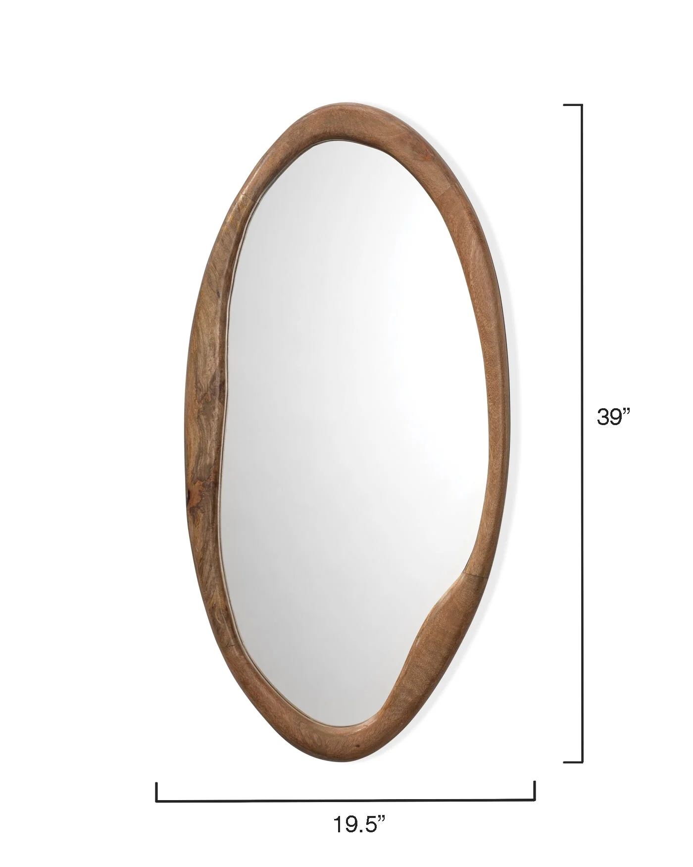 Organic Oval Mirror - Image 5