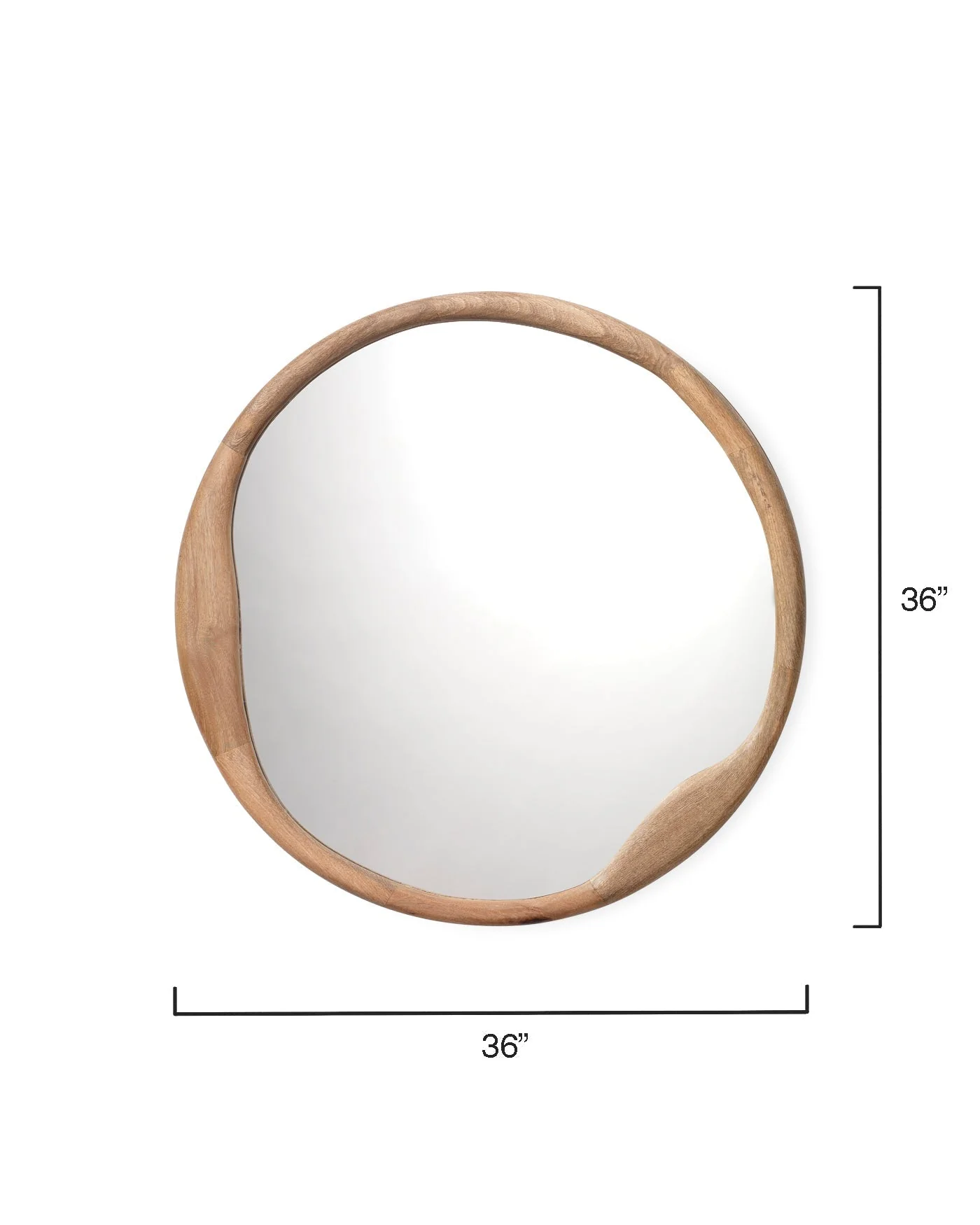 Organic Round Mirror - Image 5