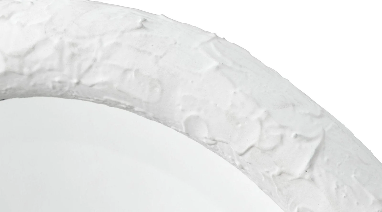 Ovation Oval Mirror - White - Image 4